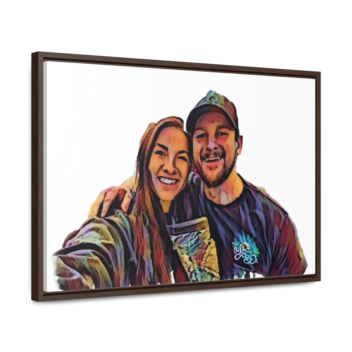 Gallery Canvas Wraps, Horizontal Frame ... "The Best Of Friends" ... Original Works ... December 2023 ... Central Idaho, USA.