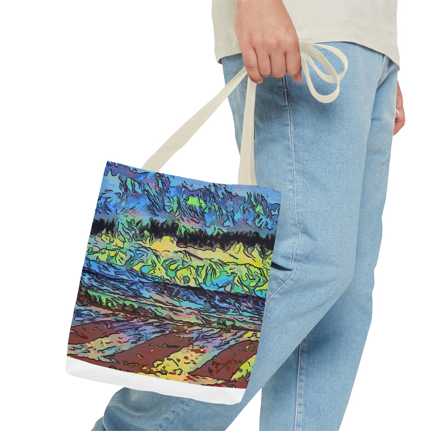 Tote Bag (AOP) ... On-The-Prairie .. "The Storm Is Brewing" ... Central Idaho: November 2023 ... Original Works ...