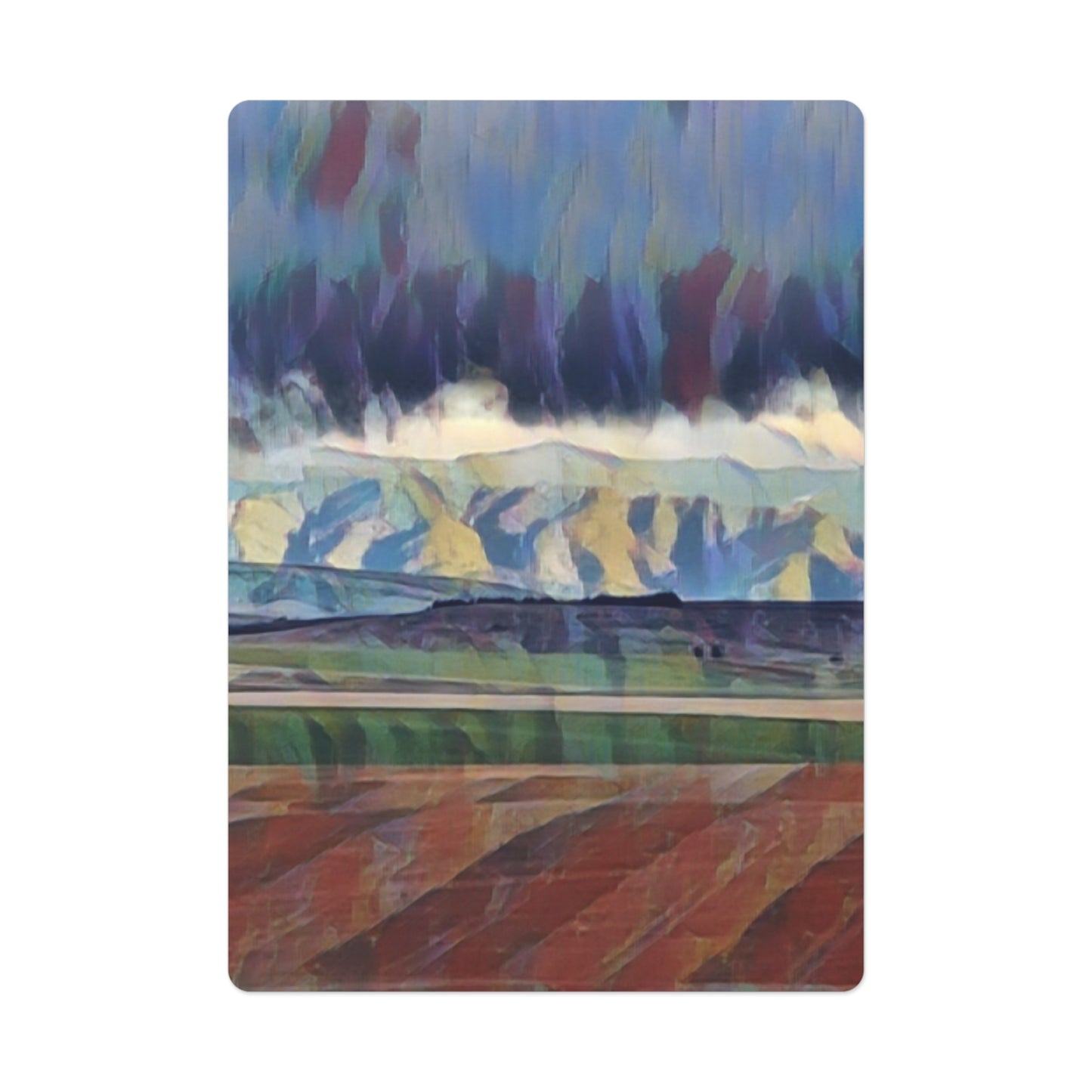 Poker Cards ... On-The-Prairie .. "The Storm Is Brewing" ... Central Idaho: November 2023 ... Original Works ...