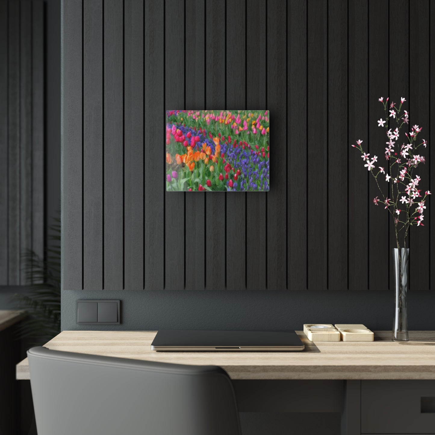 Acrylic Prints ... Skagit Valley Tulips ... Skagit Valley, Washington ... Family Archives ... Original Works ... Circa 1980's ...