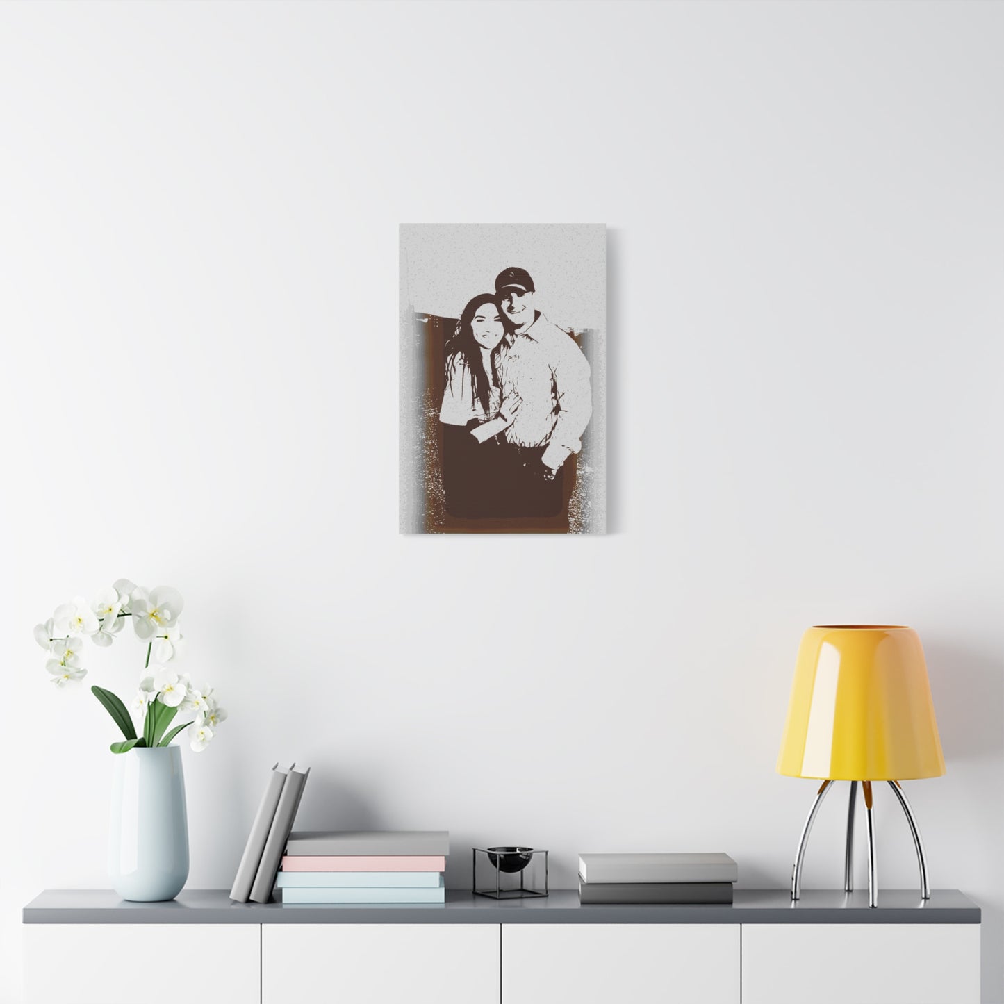 Matte Canvas, Stretched, 1.25" ... "The Best Of Friends" ... Original Works ... December 2023 ... Central Idaho, USA.