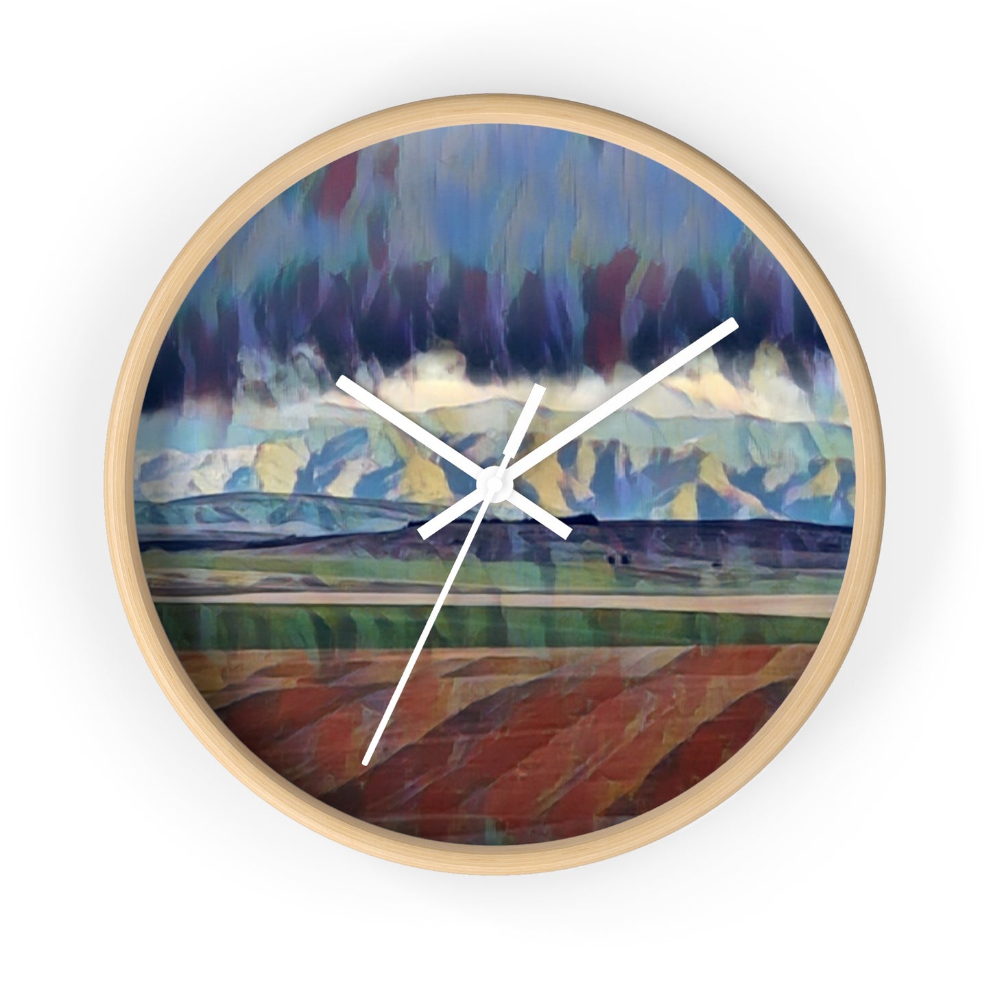 Wall Clock ... On-The-Prairie .. "The Storm Is Brewing" ... Central Idaho: November 2023 ... Original Works ...