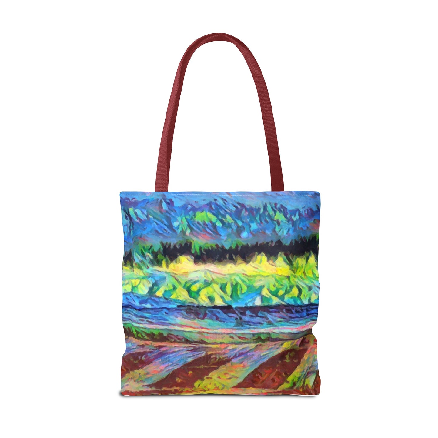 Tote Bag (AOP) ... On-The-Prairie .. "The Storm Is Brewing" ... Central Idaho: November 2023 ... Original Works ...