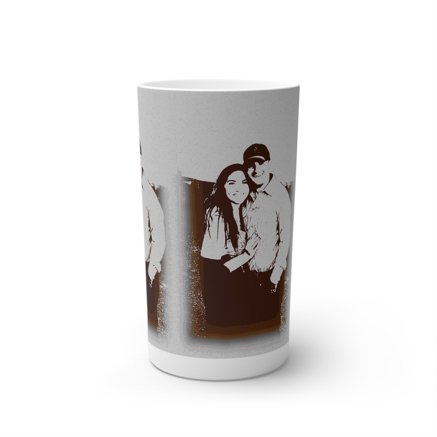 Conical Coffee Mugs (3oz, 8oz, 12oz) ... "The Best Of Friends" ... Original Works ... December 2023 ... Central Idaho, USA.