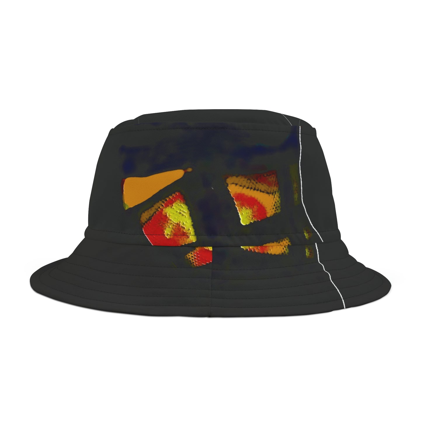 Bucket Hat (AOP) ... "The Girl Next Door" ... Keep Cool When Around Hot Beauty ... Original Works ...