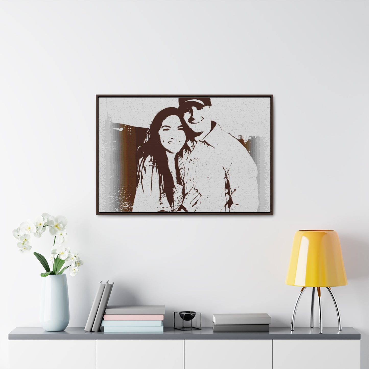 Gallery Canvas Wraps, Horizontal Frame ... "The Best Of Friends" ... Original Works ... December 2023 ... Central Idaho, USA.