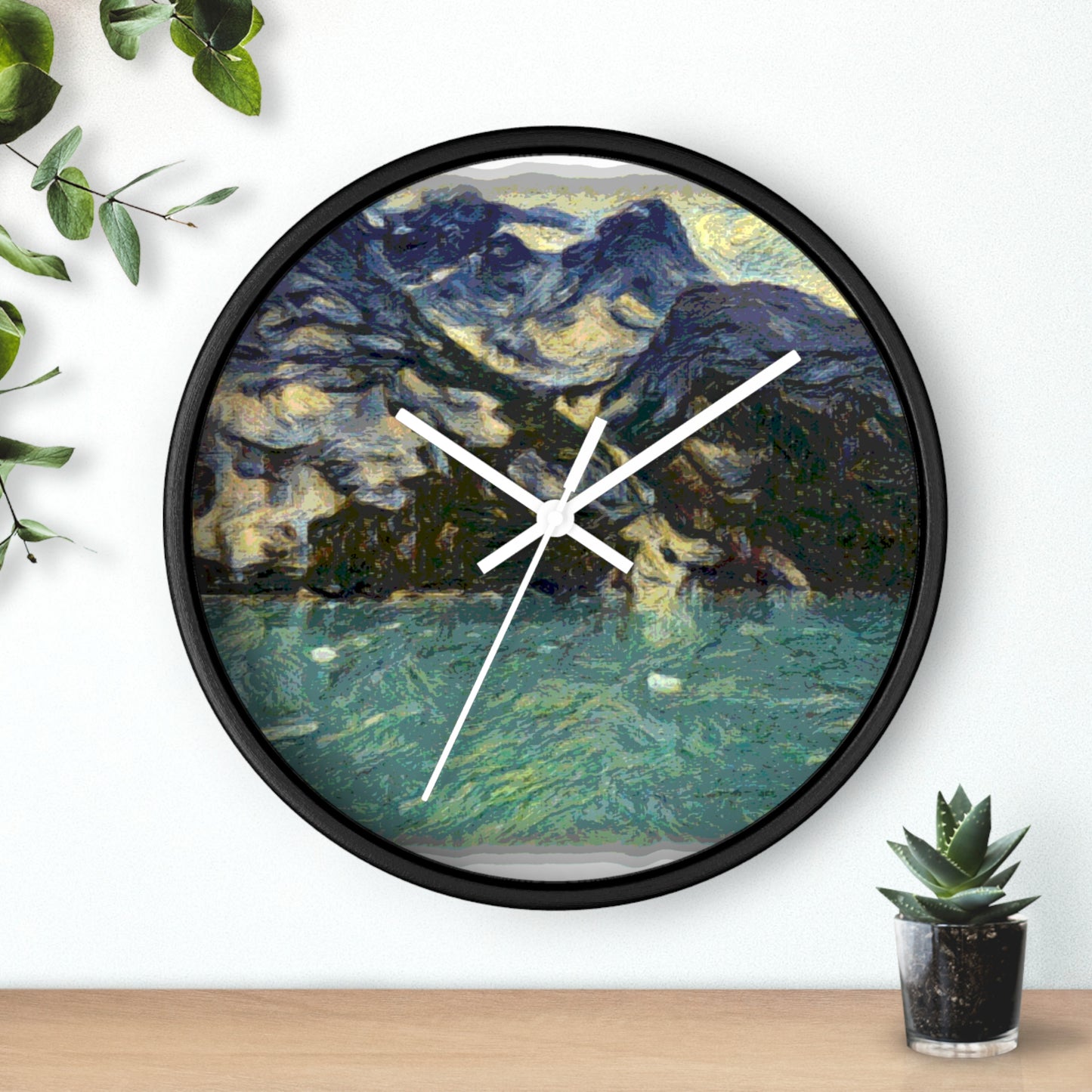 Wall Clock ... Tracy Arm Fjord ... South Of Skagway, Alaska ... Summer: June 2024 ... Original Works ...