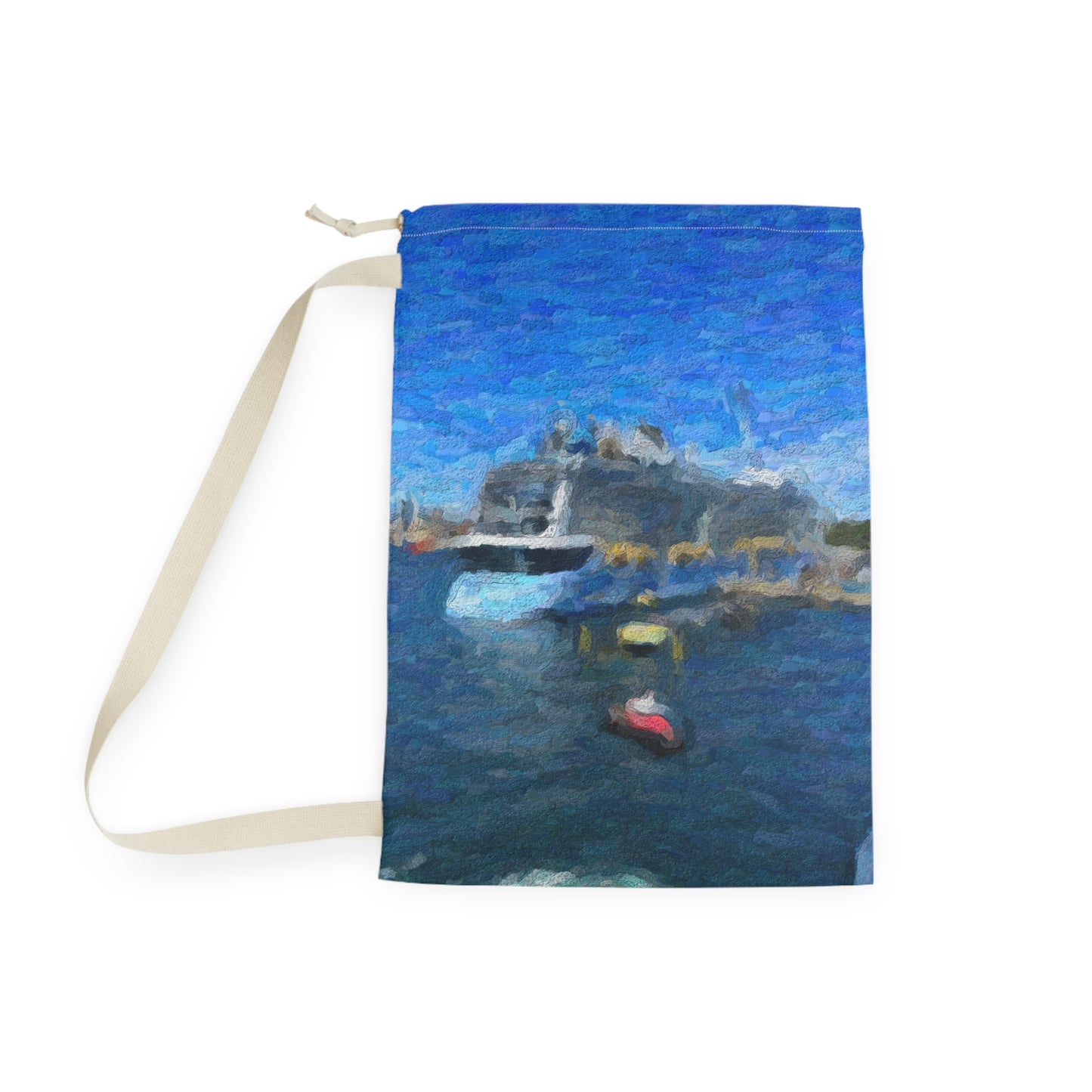 Laundry Bag ... Into Vancouver Harbor We Arrive: Celebrity Edge-Cruise ... Vancouver, British Columbia ... June 2024 ... Original Works