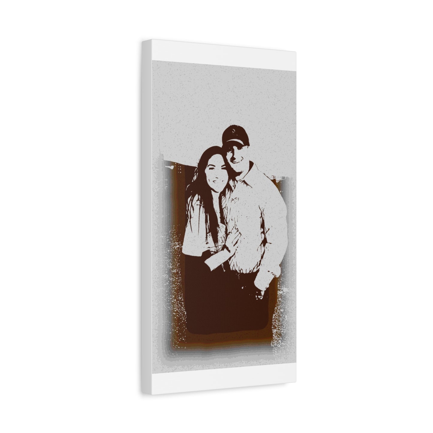 Matte Canvas, Stretched, 1.25" ... "The Best Of Friends" ... Original Works ... December 2023 ... Central Idaho, USA.