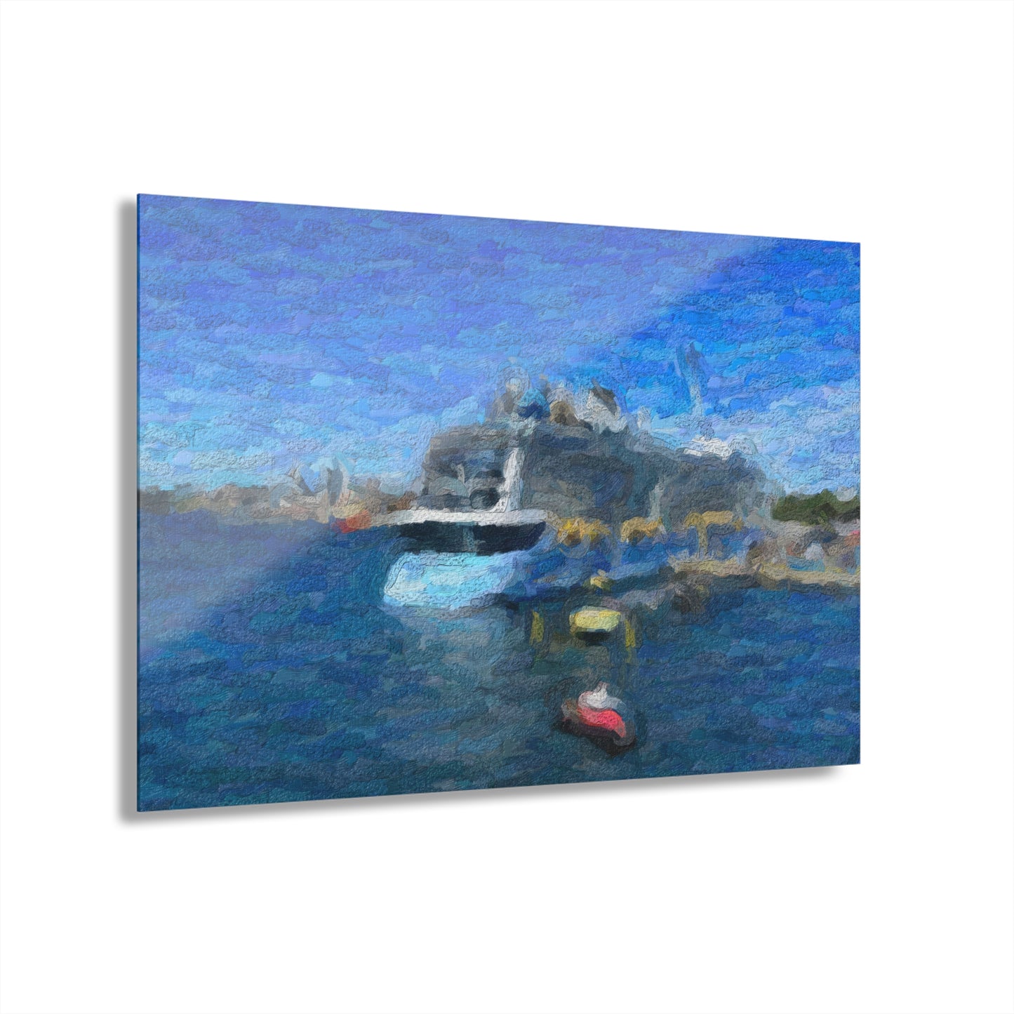 Acrylic Prints (French Cleat Hanging) ... Into Vancouver Harbor We Arrive: Celebrity Edge-Cruise ... Vancouver, British Columbia ... June 2024 ... Original Works