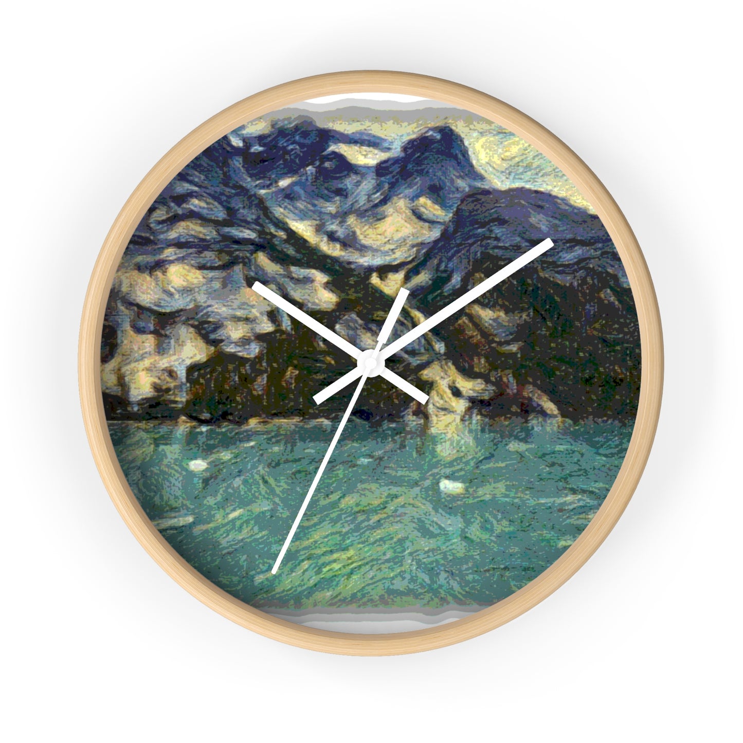 Wall Clock ... Tracy Arm Fjord ... South Of Skagway, Alaska ... Summer: June 2024 ... Original Works ...