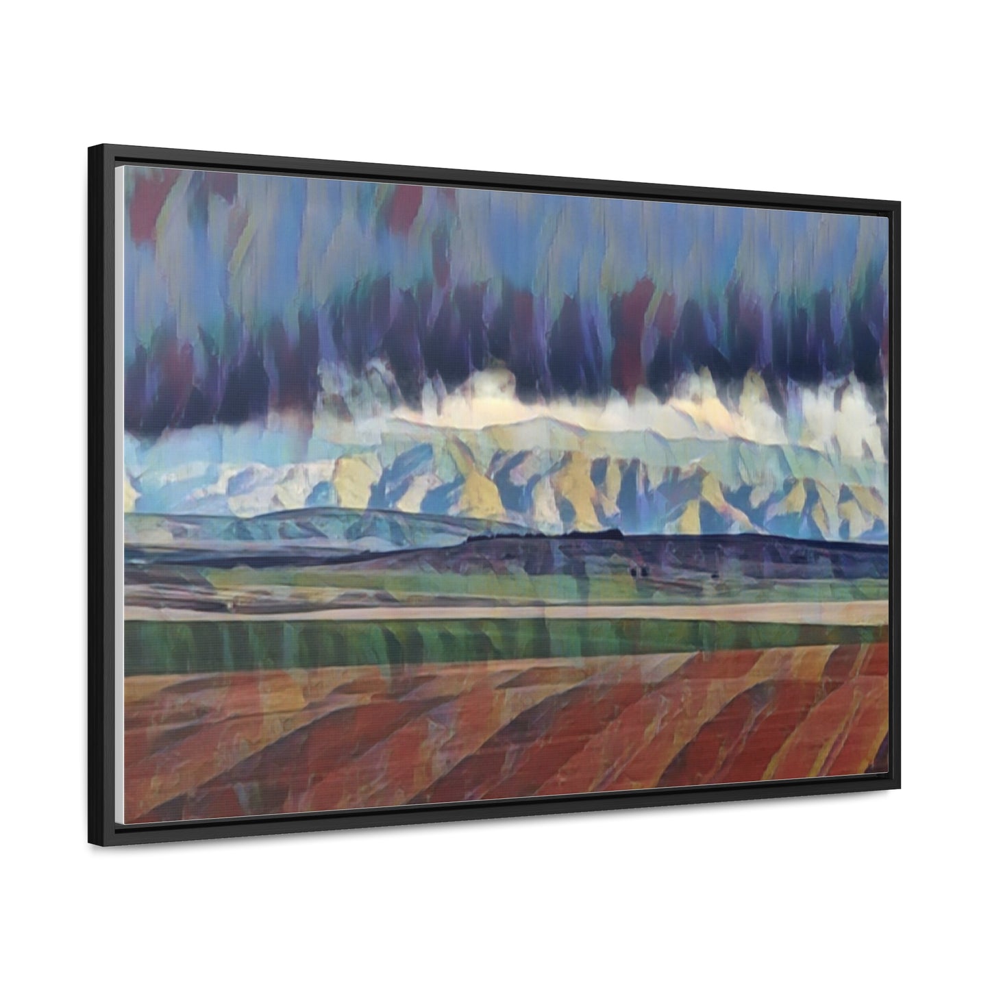 Gallery Canvas Wraps, Horizontal Frame ... On-The-Prairie .. "The Storm Is Brewing" ... Central Idaho: November 2023 ... Original Works ...