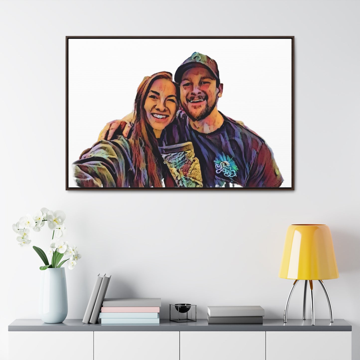 Gallery Canvas Wraps, Horizontal Frame ... "The Best Of Friends" ... Original Works ... December 2023 ... Central Idaho, USA.