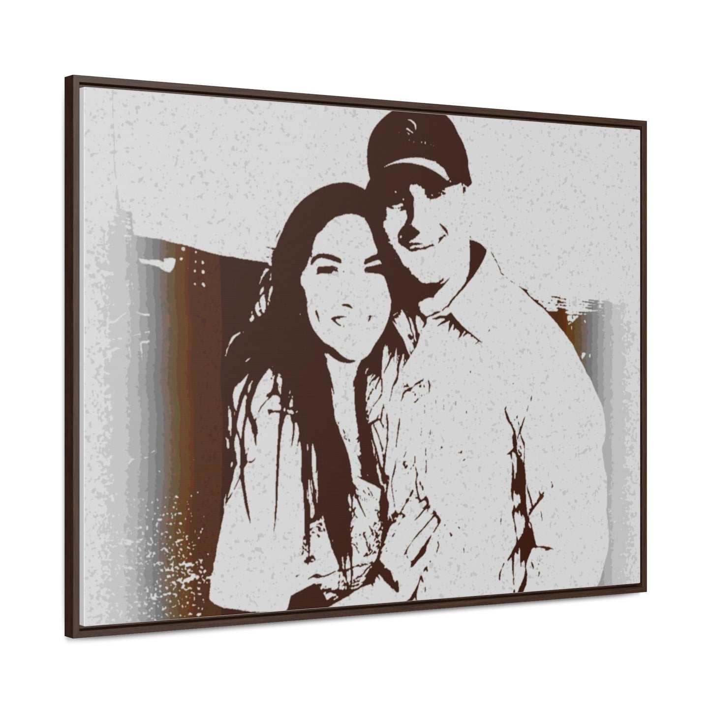 Gallery Canvas Wraps, Horizontal Frame ... "The Best Of Friends" ... Original Works ... December 2023 ... Central Idaho, USA.