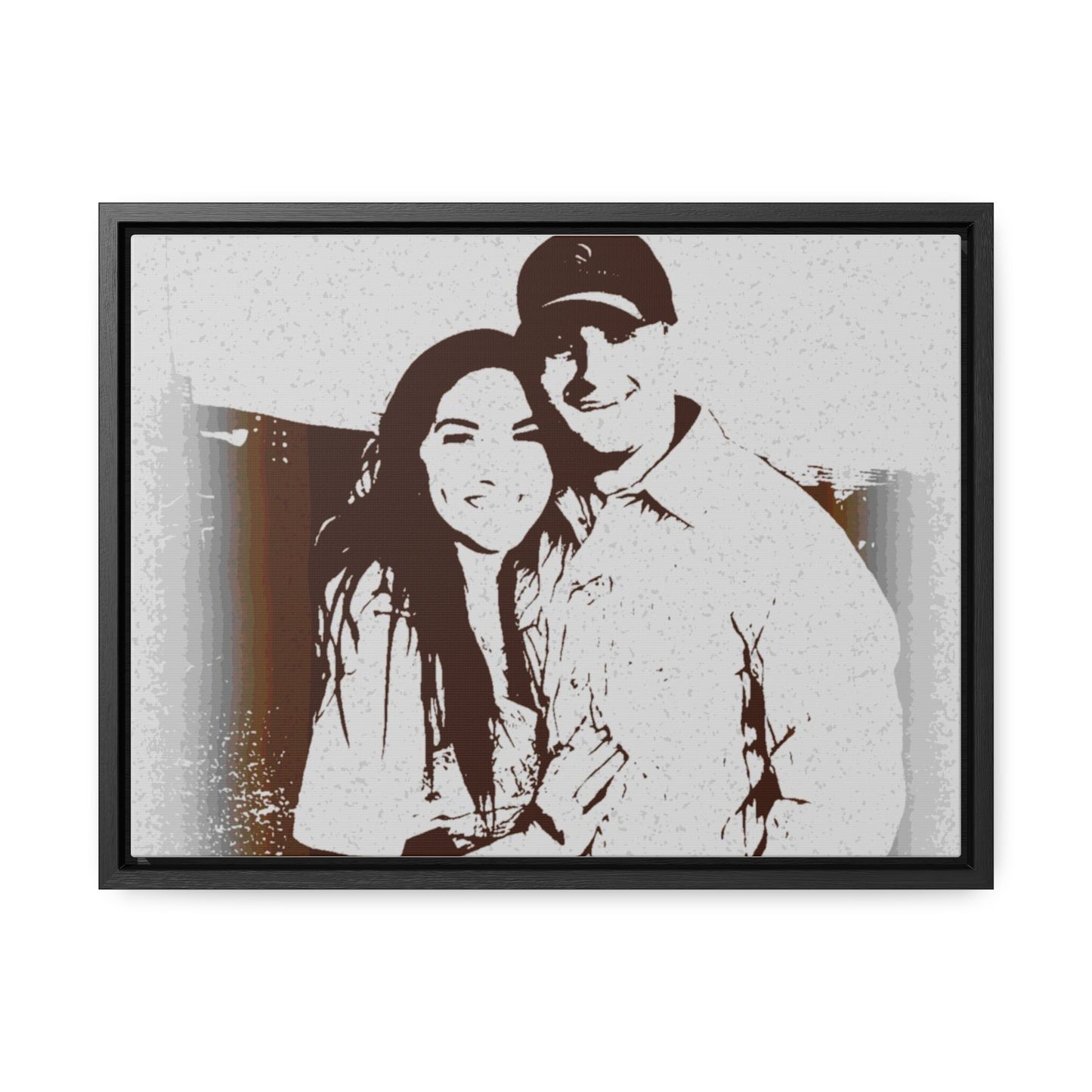 Gallery Canvas Wraps, Horizontal Frame ... "The Best Of Friends" ... Original Works ... December 2023 ... Central Idaho, USA.