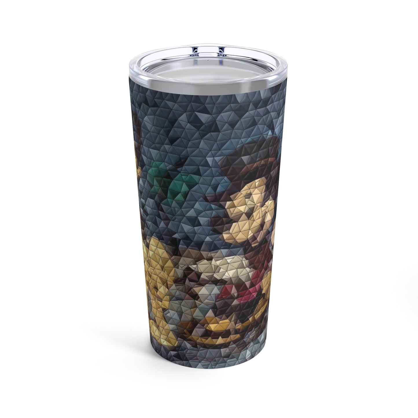 Tumbler 20oz ... Mickey_N_Minnie Mouse & Pluto ... "A Winter Sleigh Ride" ... Original Works. Winter 2023 ...