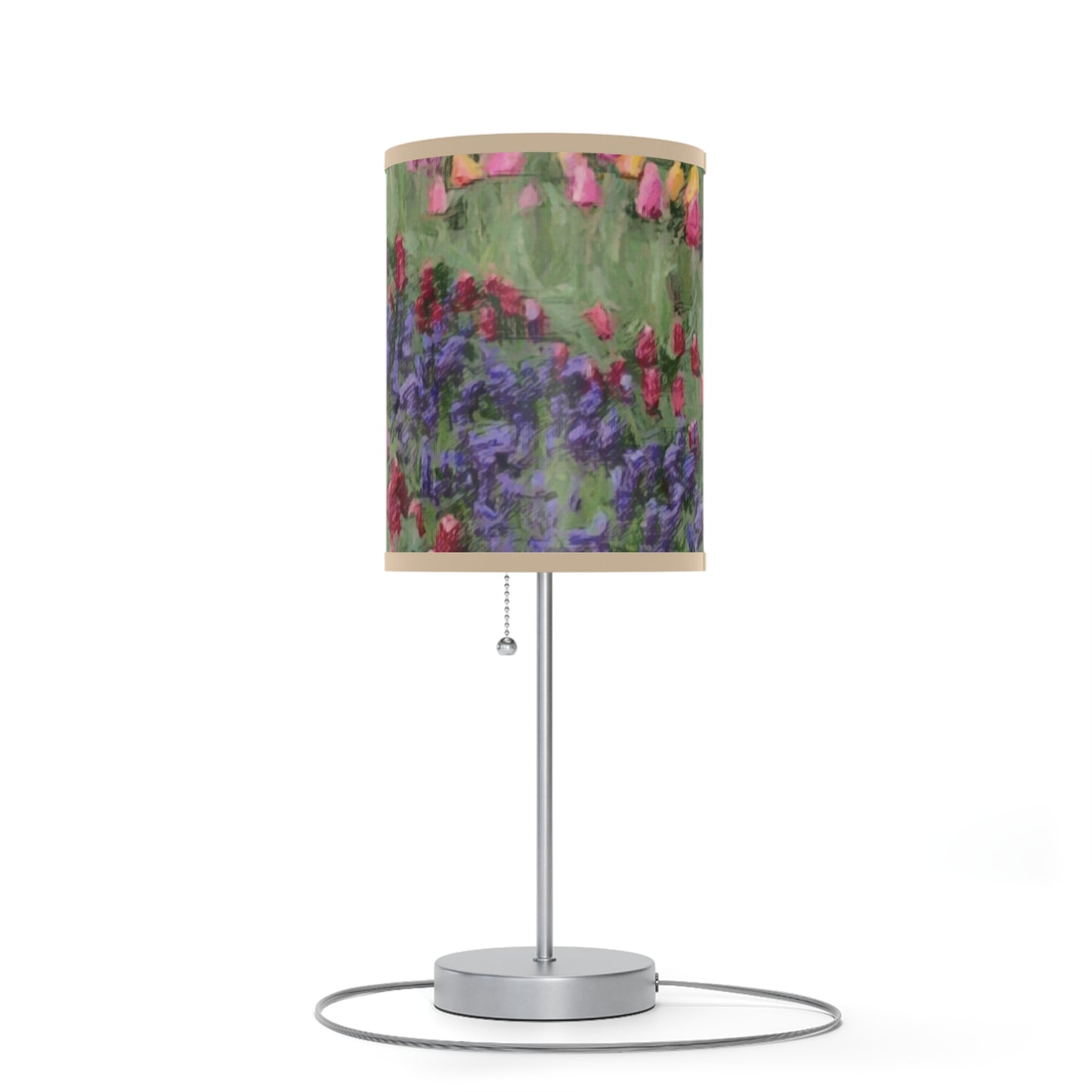 Lamp on a Stand, US|CA plug ... Skagit Valley Tulips ... Skagit Valley, Washington ... Family Archives ... Original Works ... Circa 1980's ...