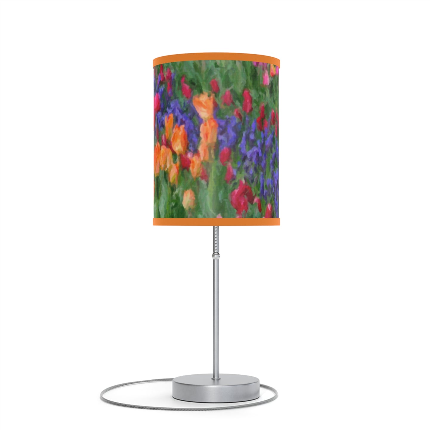 Lamp on a Stand, US|CA plug ... Skagit Valley Tulips ... Skagit Valley, Washington ... Family Archives ... Original Works ... Circa 1980's ...