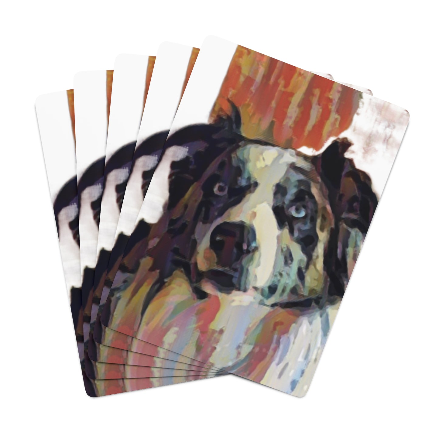 Custom Poker Cards ... Ozzy-Hippensteel ... "Don't Cry Now ... Dry-Your-Eyes ... On-The-Wind". Original Works. May 2023.