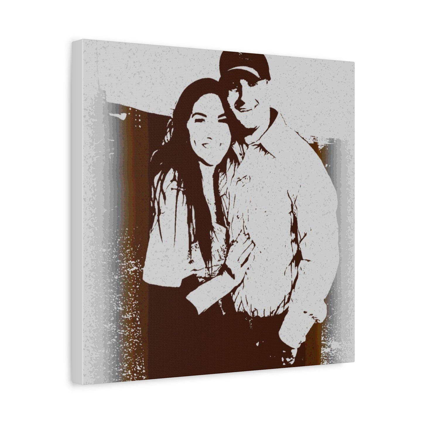 Matte Canvas, Stretched, 1.25" ... "The Best Of Friends" ... Original Works ... December 2023 ... Central Idaho, USA.