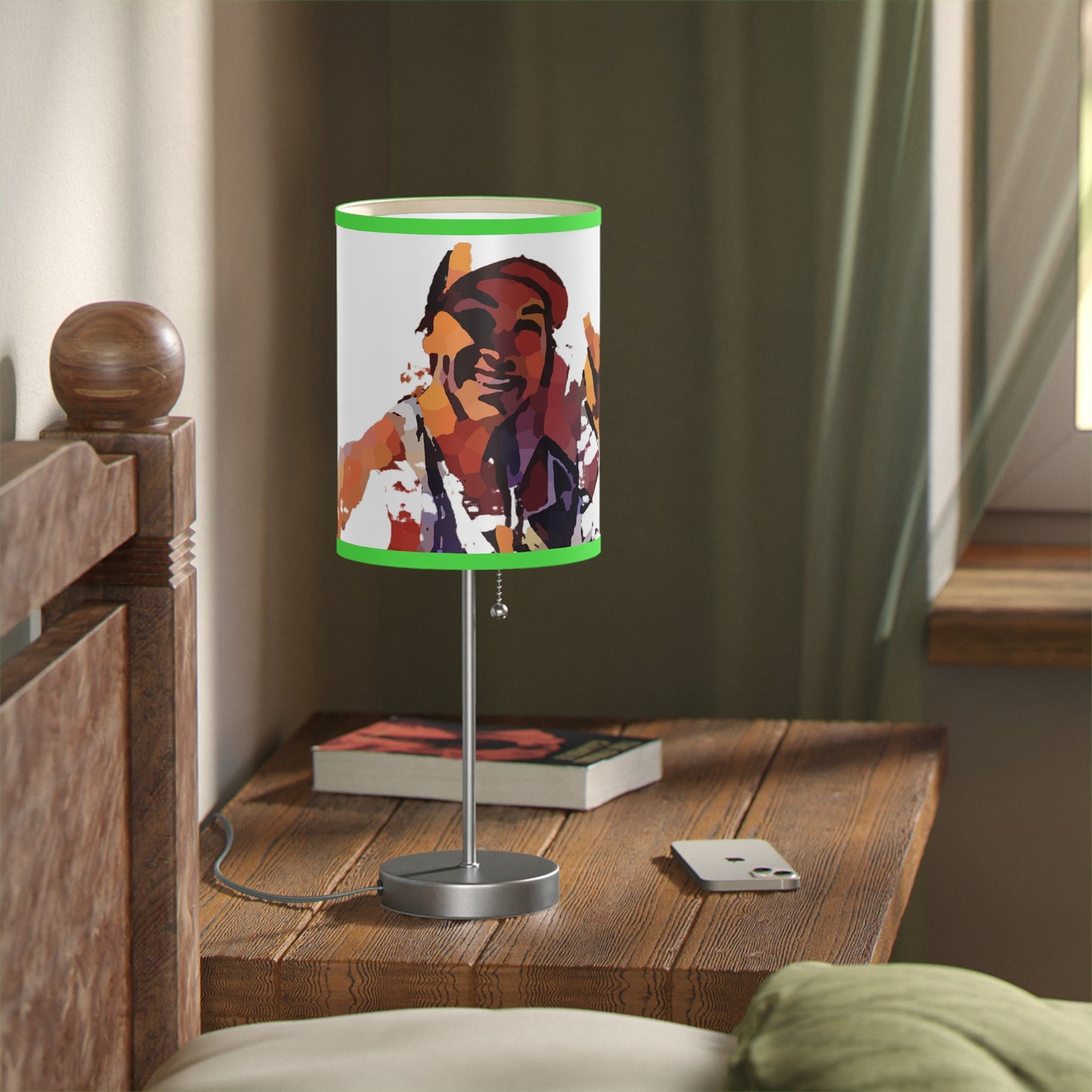 Lamp on a Stand, US|CA plug ... "The Best Of Friends" ... Original Works ... December 2023 ... Central Idaho, USA.