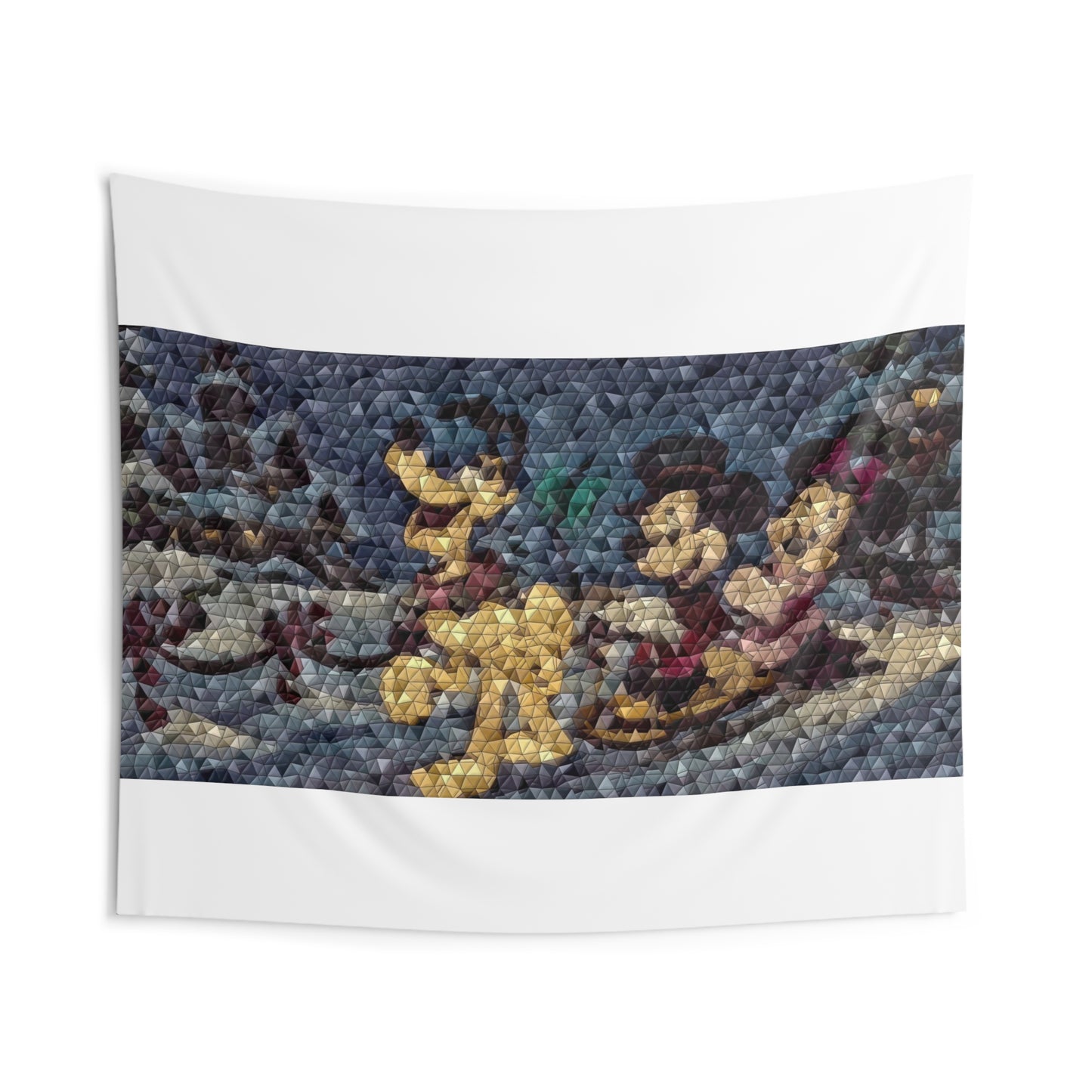 Indoor Wall Tapestries ... Mickey_N_Minnie Mouse & Pluto ... "A Winter Sleigh Ride" ... Original Works. Winter 2023 ...