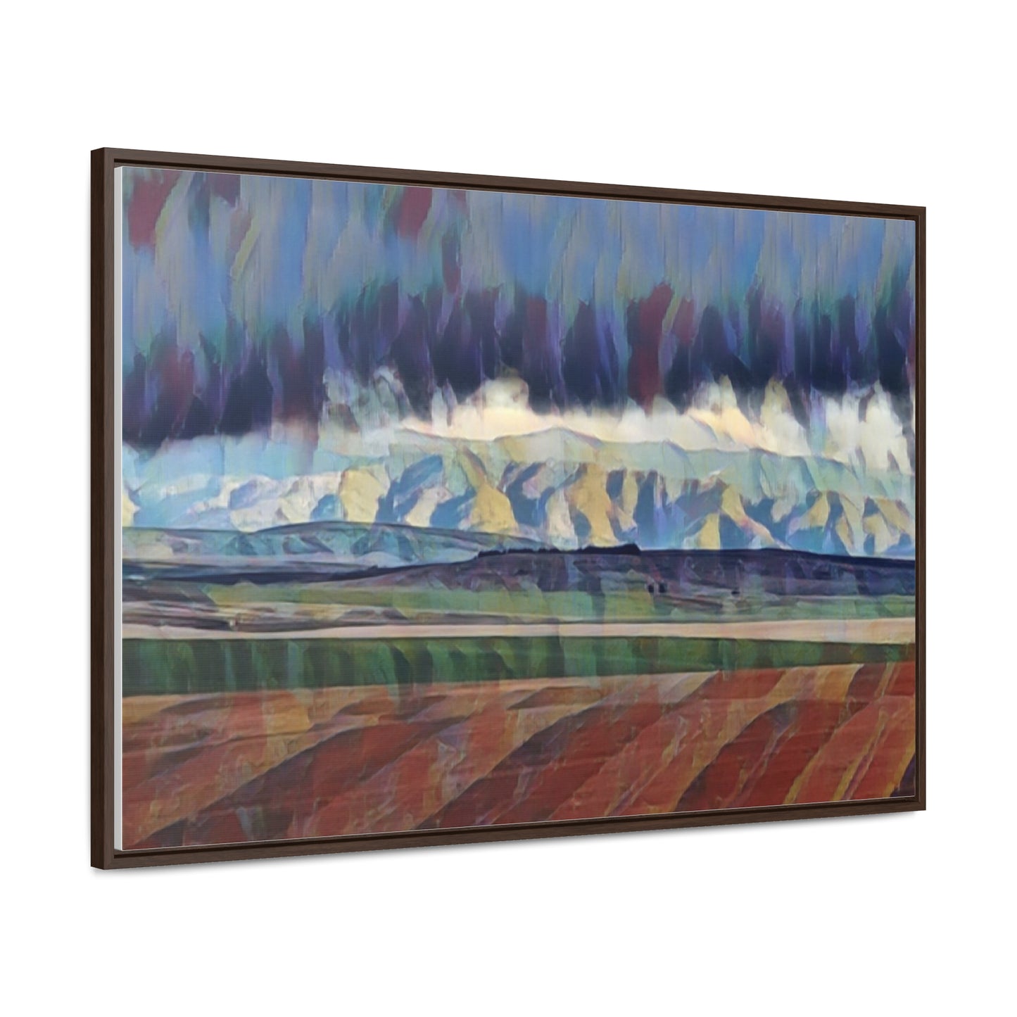 Gallery Canvas Wraps, Horizontal Frame ... On-The-Prairie .. "The Storm Is Brewing" ... Central Idaho: November 2023 ... Original Works ...