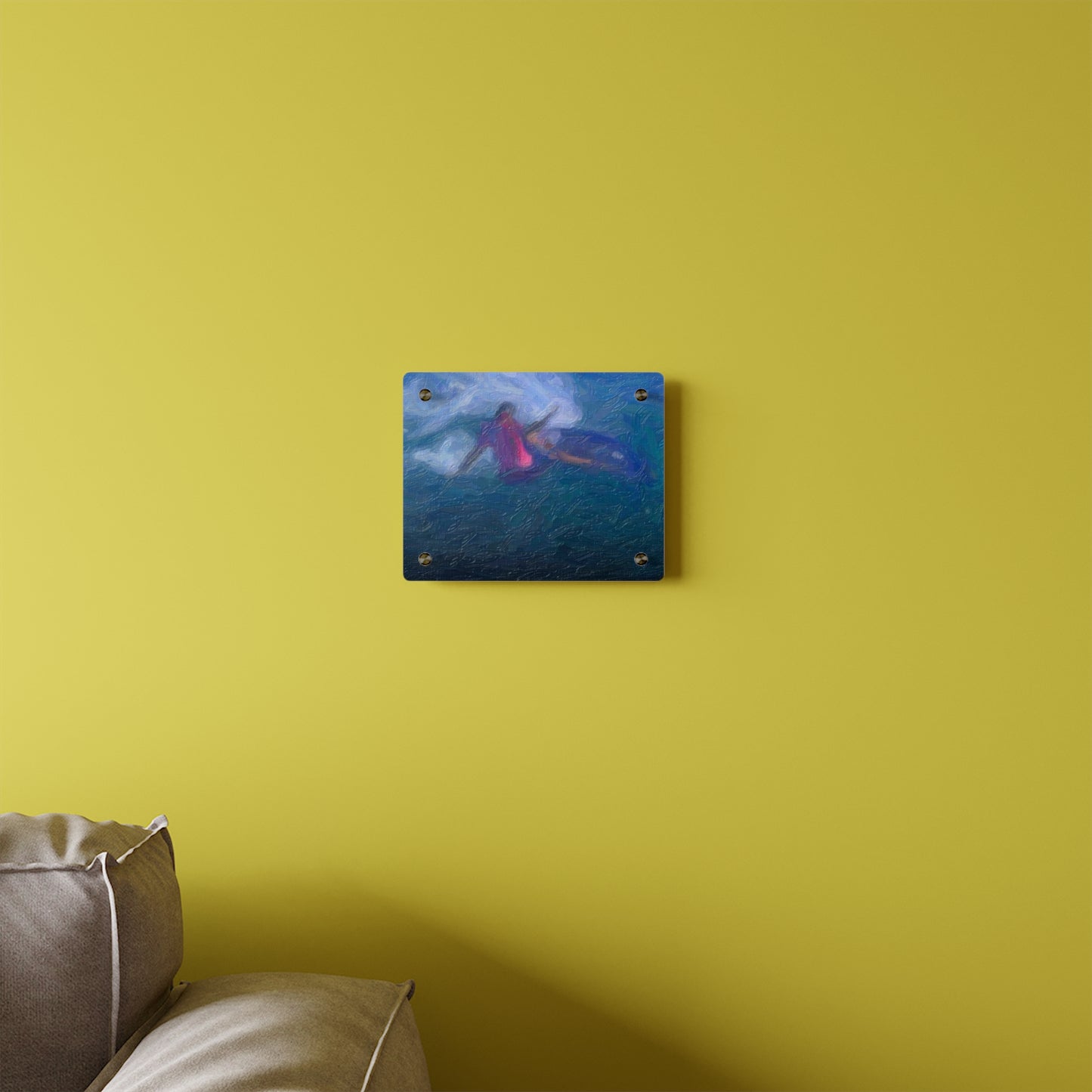 Acrylic Wall Art Panels ... Paris_2024_Surfing Competition-Tahiti_French-Polynesia .... 'Gabriel Medina World Campion Drops-In' ... Original Works ...