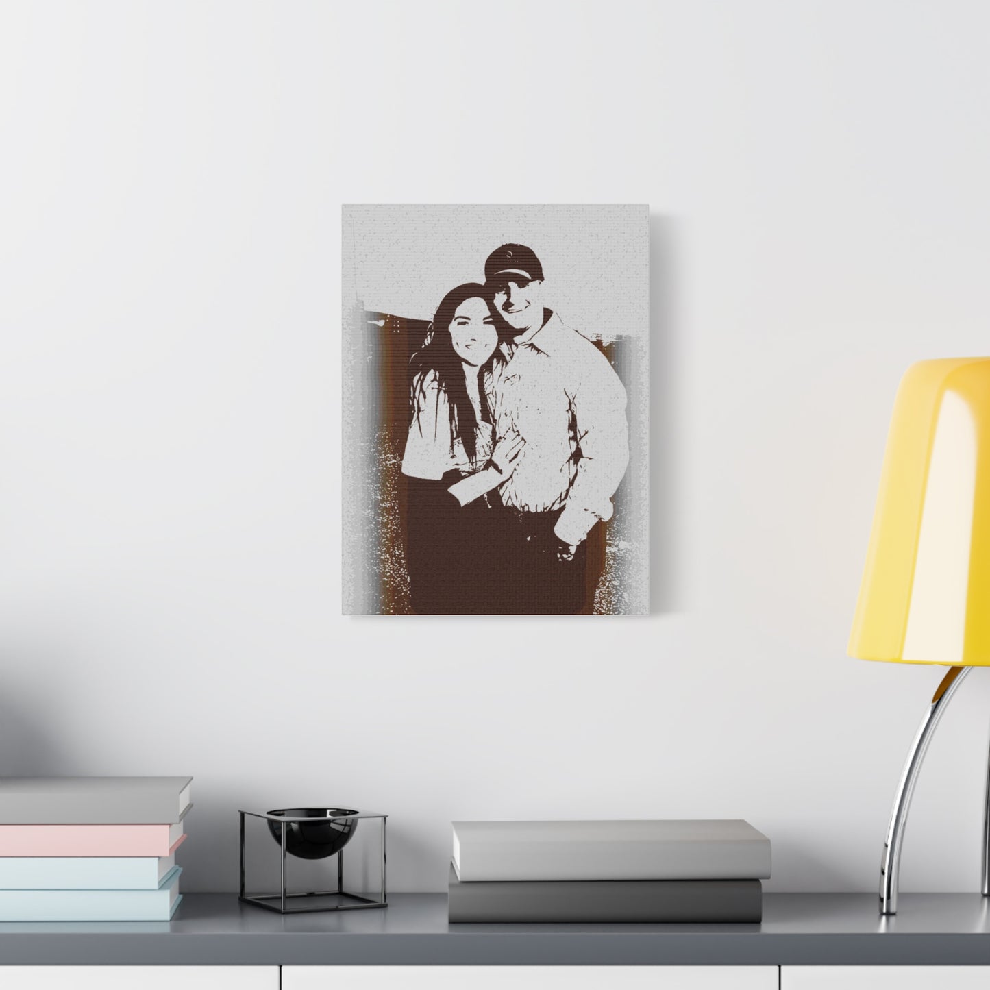 Matte Canvas, Stretched, 1.25" ... "The Best Of Friends" ... Original Works ... December 2023 ... Central Idaho, USA.