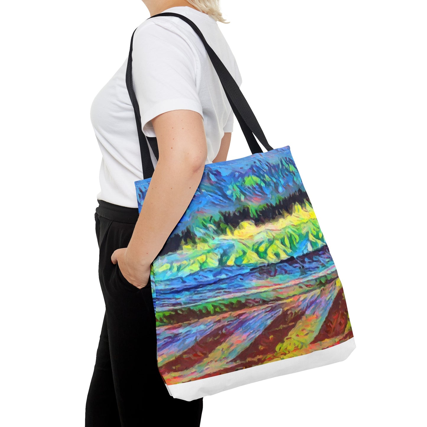Tote Bag (AOP) ... On-The-Prairie .. "The Storm Is Brewing" ... Central Idaho: November 2023 ... Original Works ...