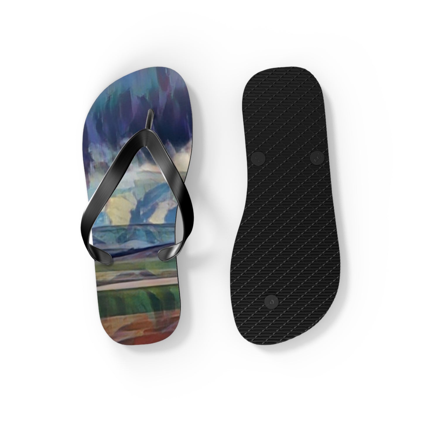 Flip Flops ... On-The-Prairie .. "The Storm Is Brewing" ... Central Idaho: November 2023 ... Original Works ...
