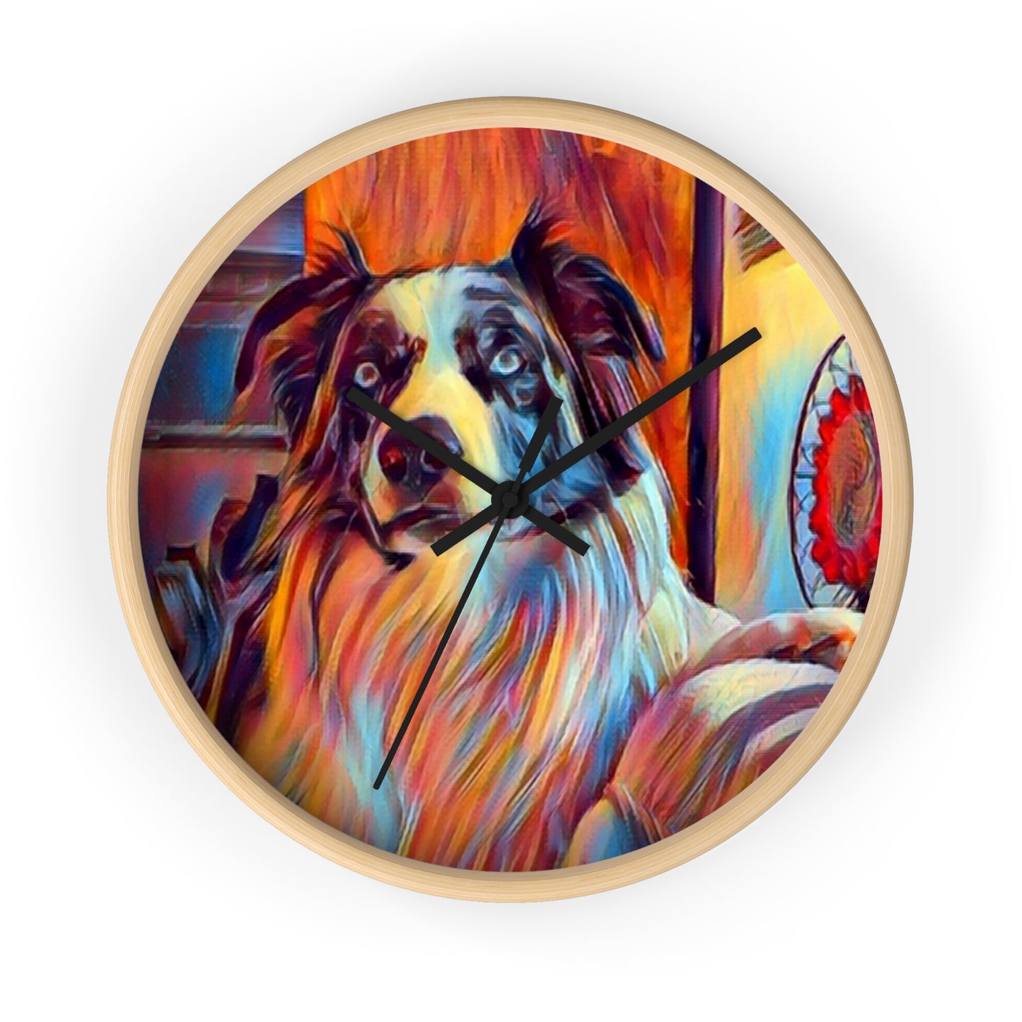 Wall Clock ... Ozzy-Hippensteel ... "Don't Cry Now ... Dry-Your-Eyes ... On-The-Wind". Original Works. May 2023.
