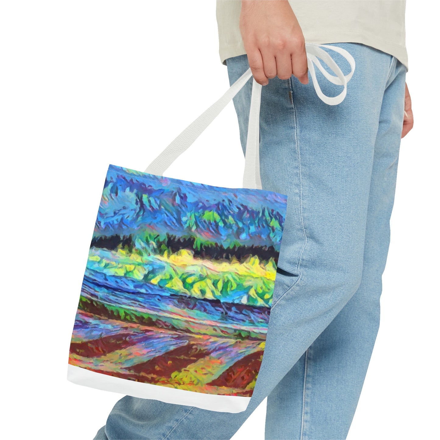 Tote Bag (AOP) ... On-The-Prairie .. "The Storm Is Brewing" ... Central Idaho: November 2023 ... Original Works ...