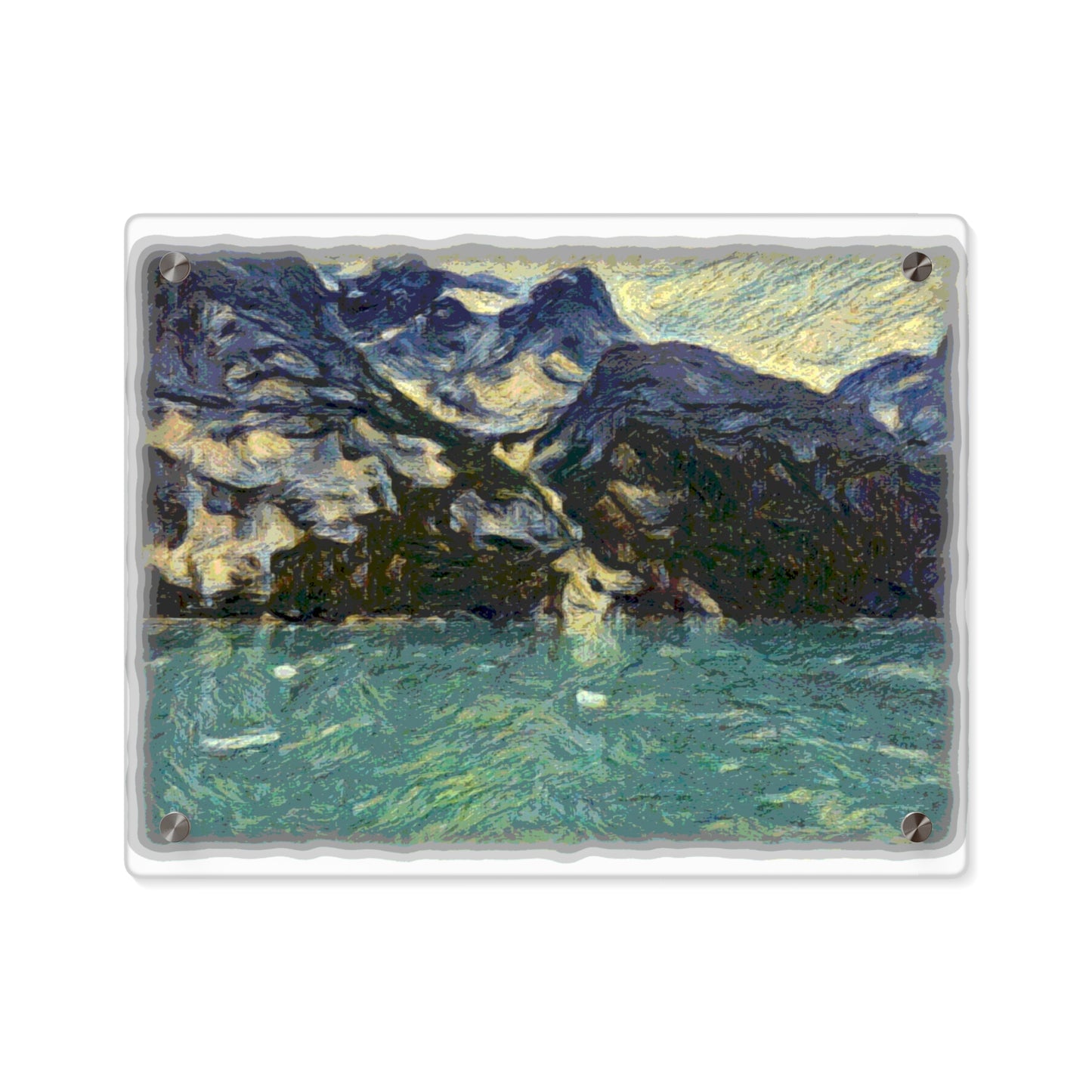 Acrylic Wall Art Panels ... Tracy Arm Fjord ... South Of Skagway, Alaska ... Summer: June 2024 ... Original Works ...