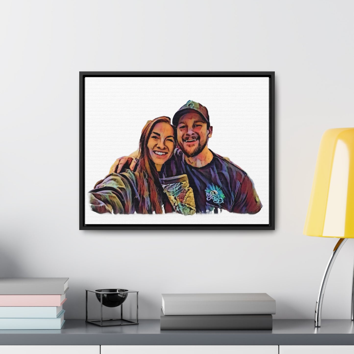Gallery Canvas Wraps, Horizontal Frame ... "The Best Of Friends" ... Original Works ... December 2023 ... Central Idaho, USA.