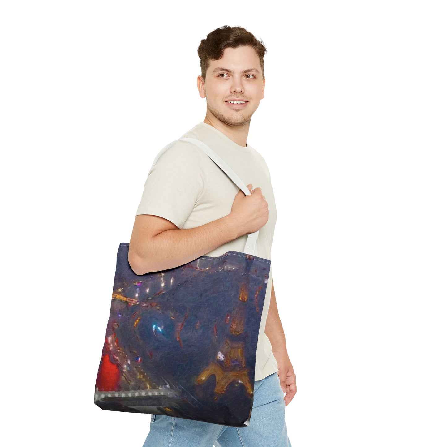 Tote Bag (AOP) ... "Jeux Olympiques de Paris" ... Paris_2024 ... 'Cérémonies d'ouverture' ... Juliet 2024 ... Original Works ...