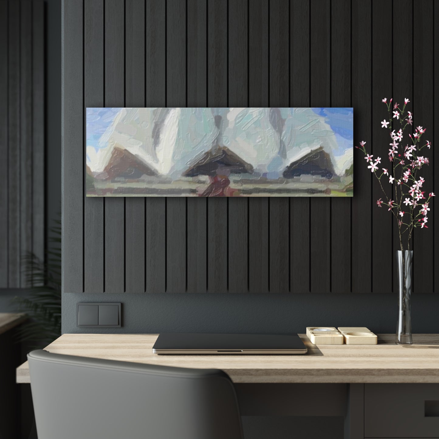 Acrylic Prints ... Bahai'i-House-Of-Worship ... "New Delhi's World-Famous Lotus Temple" ... Original Works ...  Delhi, India: Circa 2003-2007 ...