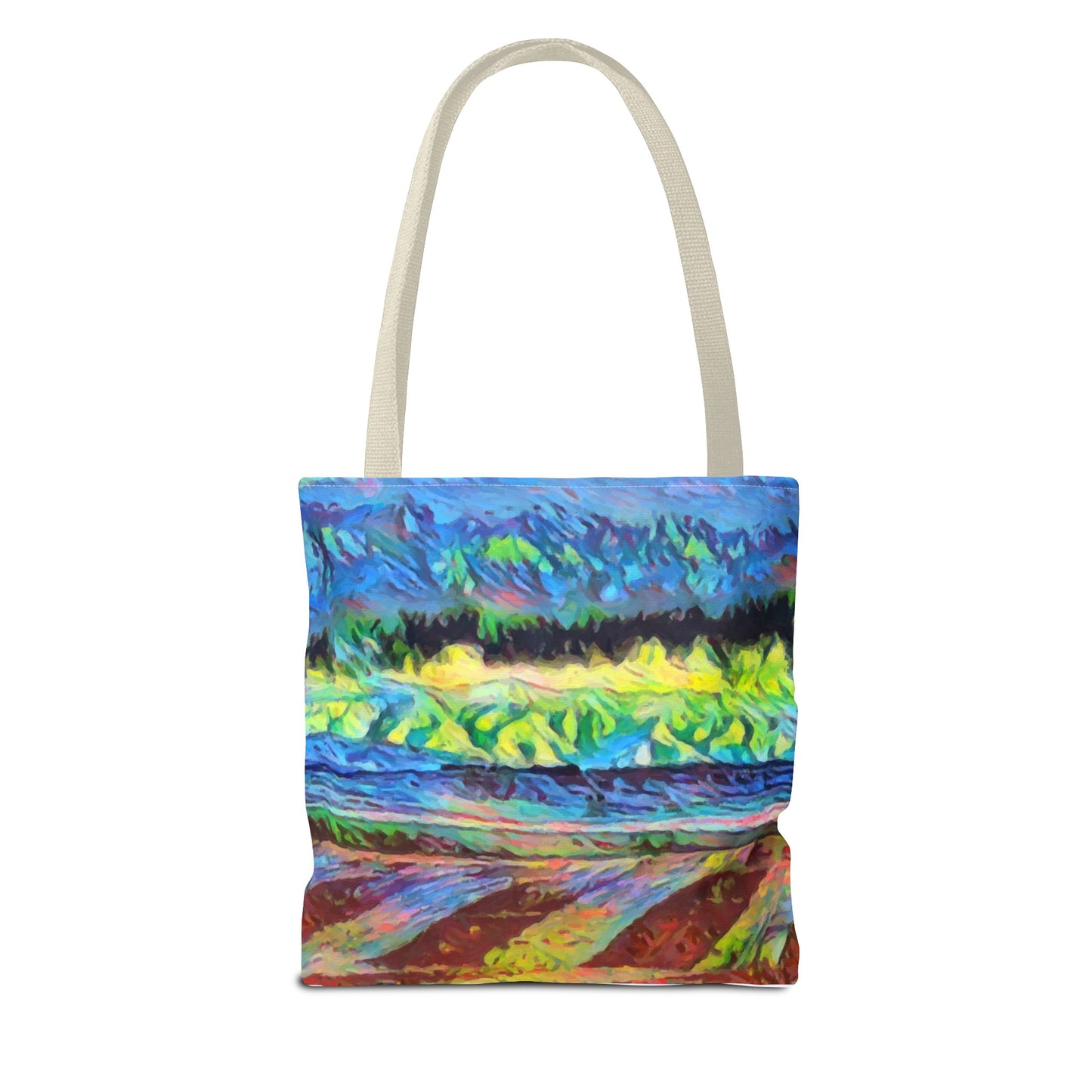 Tote Bag (AOP) ... On-The-Prairie .. "The Storm Is Brewing" ... Central Idaho: November 2023 ... Original Works ...
