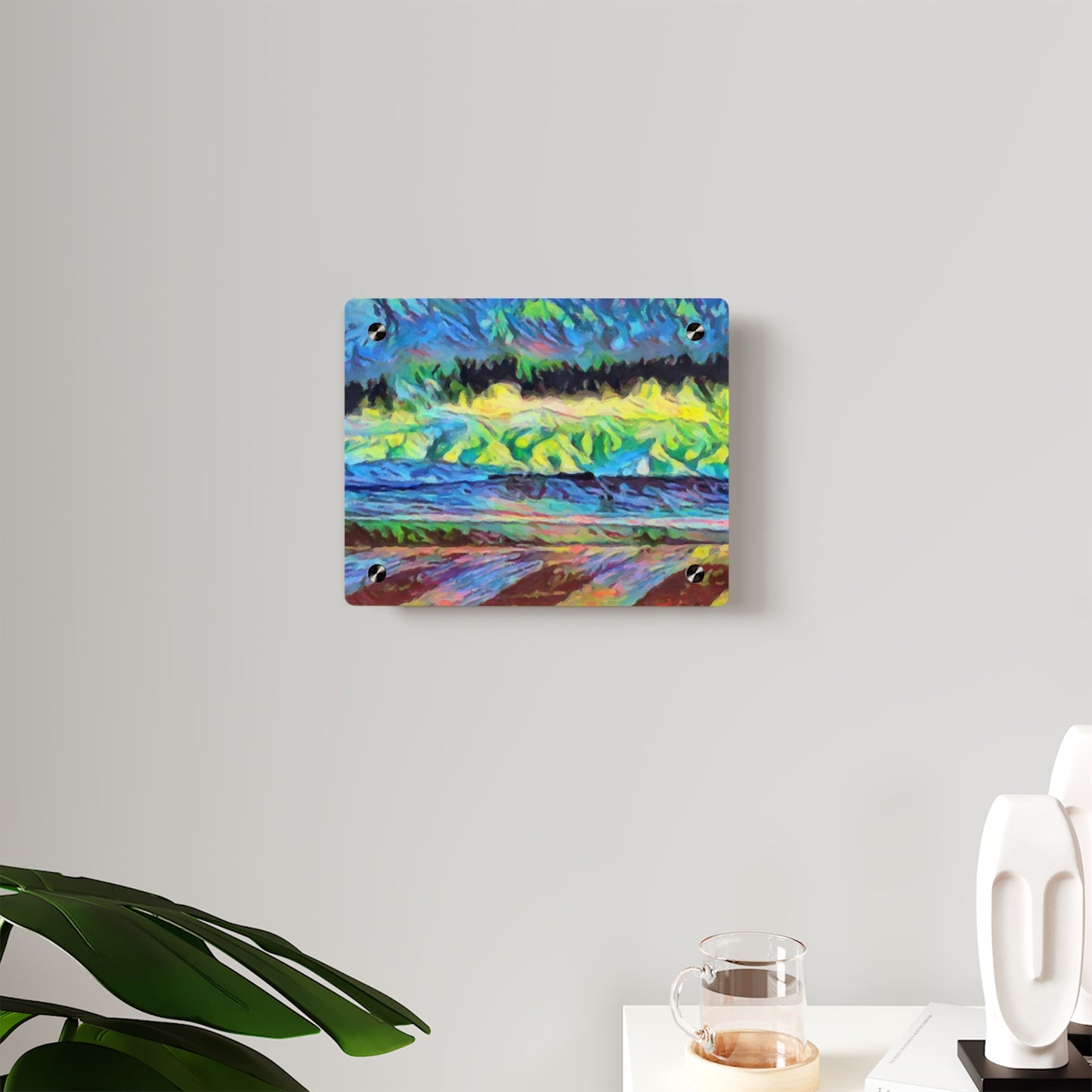 Acrylic Wall Art Panels ... On-The-Prairie .. "The Storm Is Brewing" ... Central Idaho: November 2023 ... Original Works ...