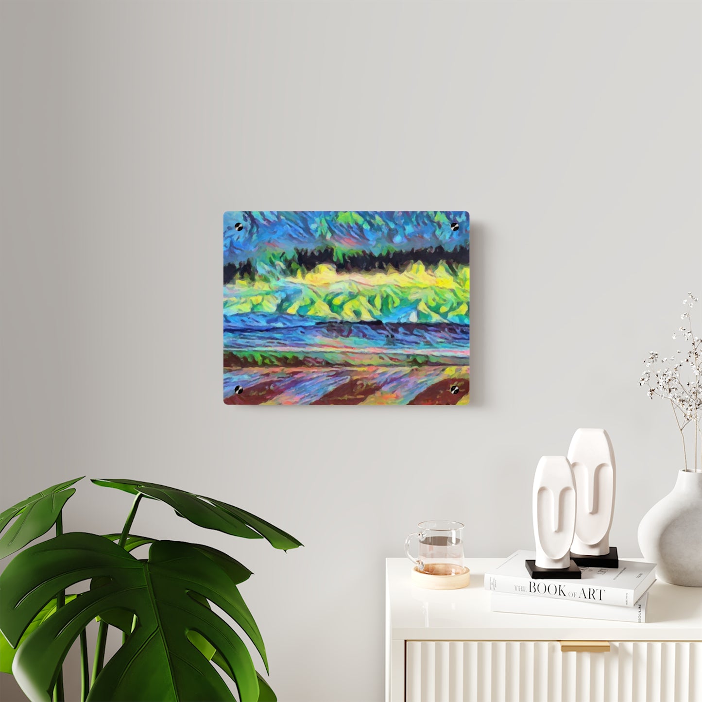 Acrylic Wall Art Panels ... On-The-Prairie .. "The Storm Is Brewing" ... Central Idaho: November 2023 ... Original Works ...