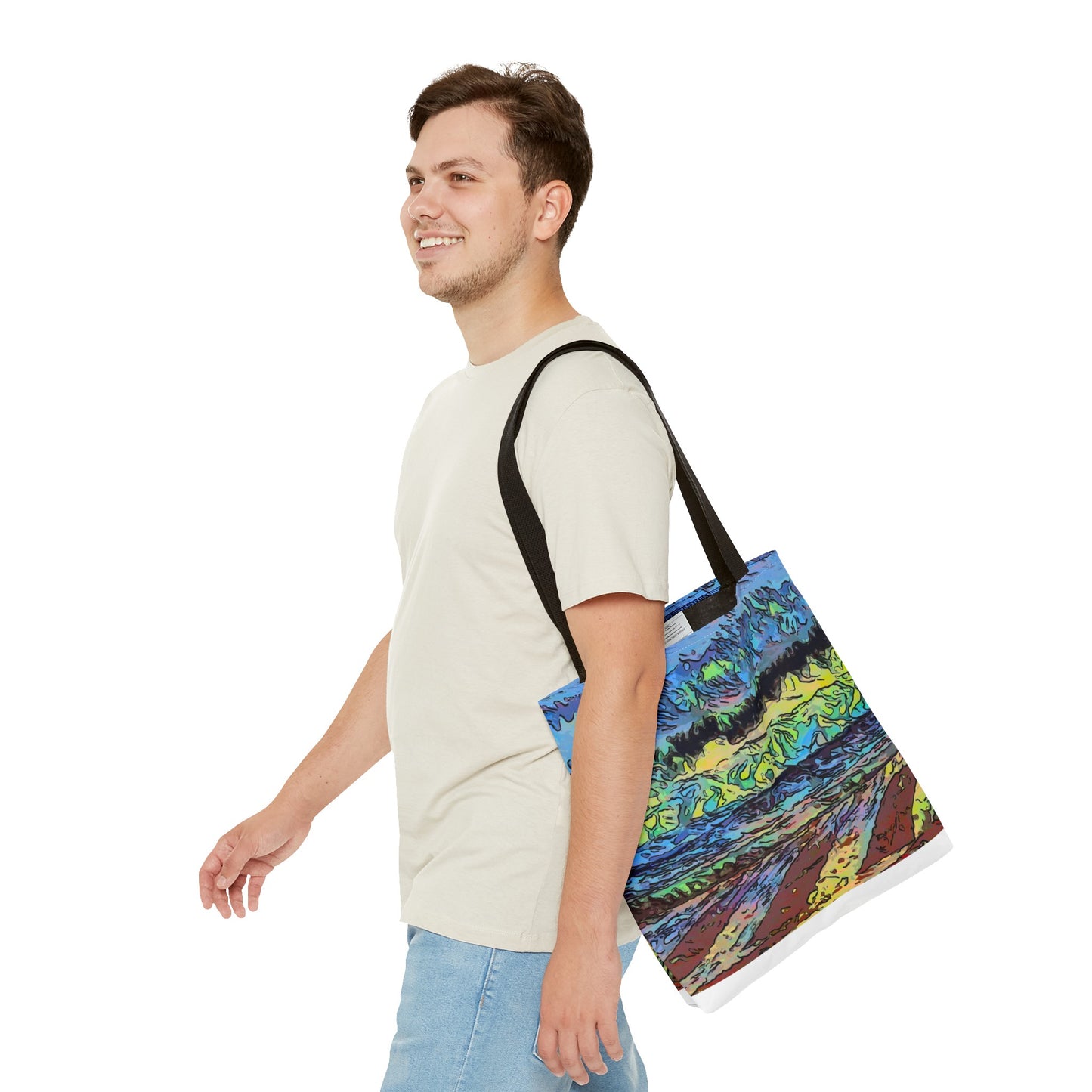 Tote Bag (AOP) ... On-The-Prairie .. "The Storm Is Brewing" ... Central Idaho: November 2023 ... Original Works ...