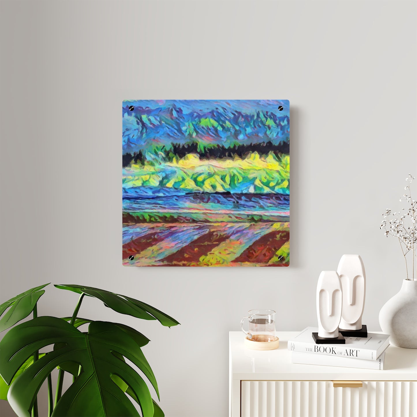 Acrylic Wall Art Panels ... On-The-Prairie .. "The Storm Is Brewing" ... Central Idaho: November 2023 ... Original Works ...