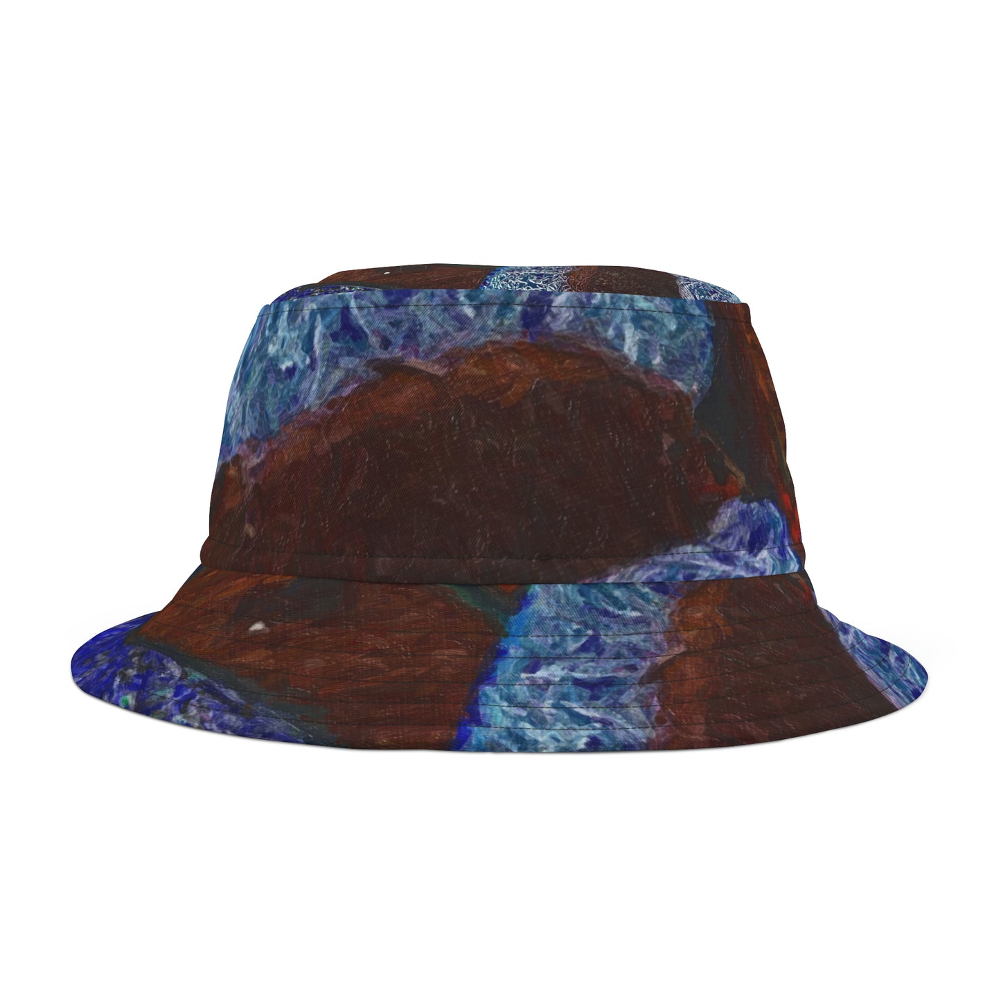Bucket Hat (AOP) ... "Dreams Of Winter Magic & Majesty" .... As You Stay Cool Under The Summer Sun & Heat ... Original Works ... Central Idaho, USA.