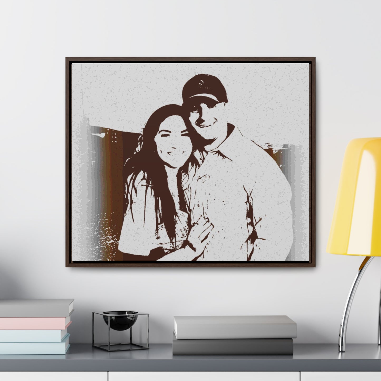 Gallery Canvas Wraps, Horizontal Frame ... "The Best Of Friends" ... Original Works ... December 2023 ... Central Idaho, USA.