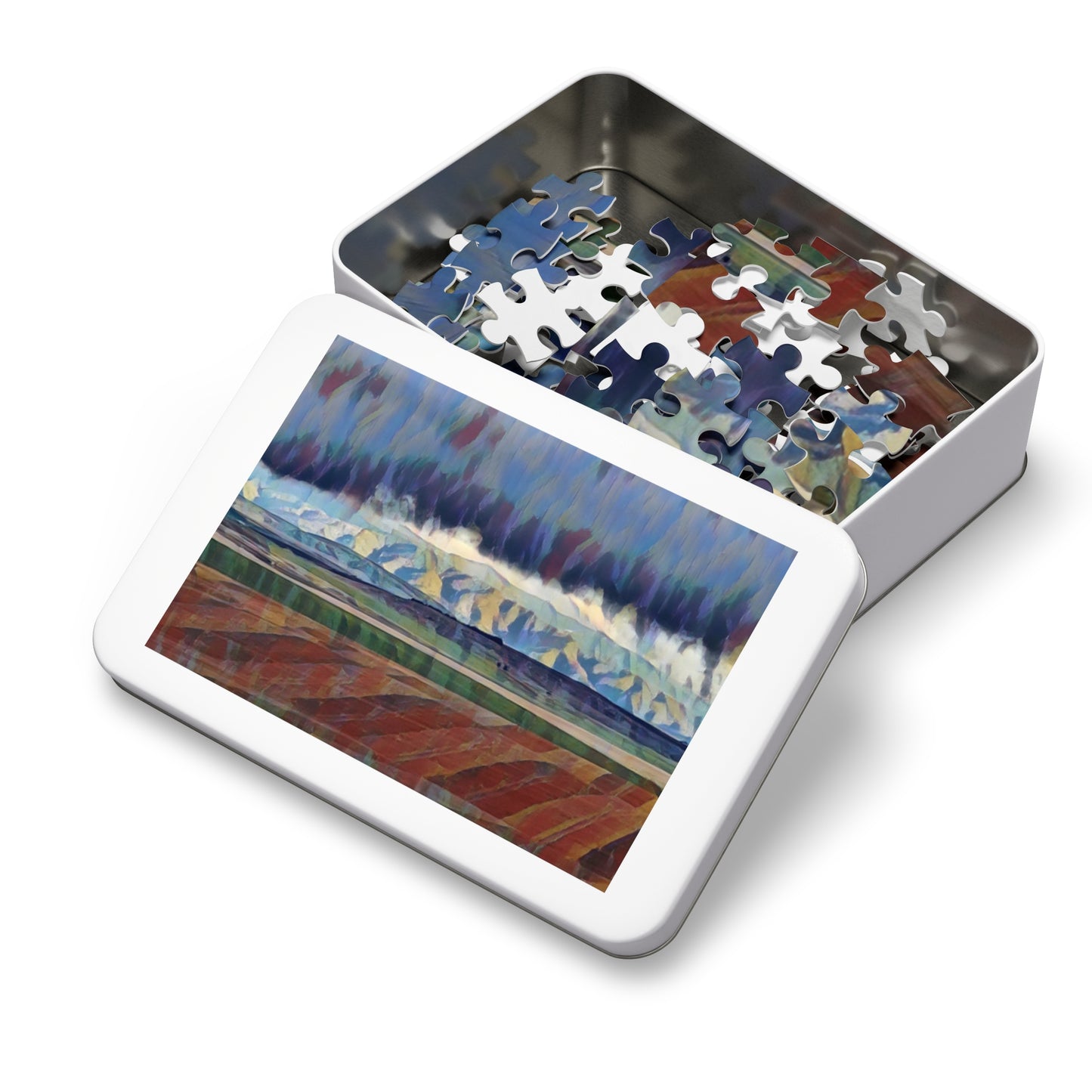 Jigsaw Puzzle (30, 110, 252, 500,1000-Piece) ... On-The-Prairie .. "The Storm Is Brewing" ... Central Idaho: November 2023 ... Original Works ...