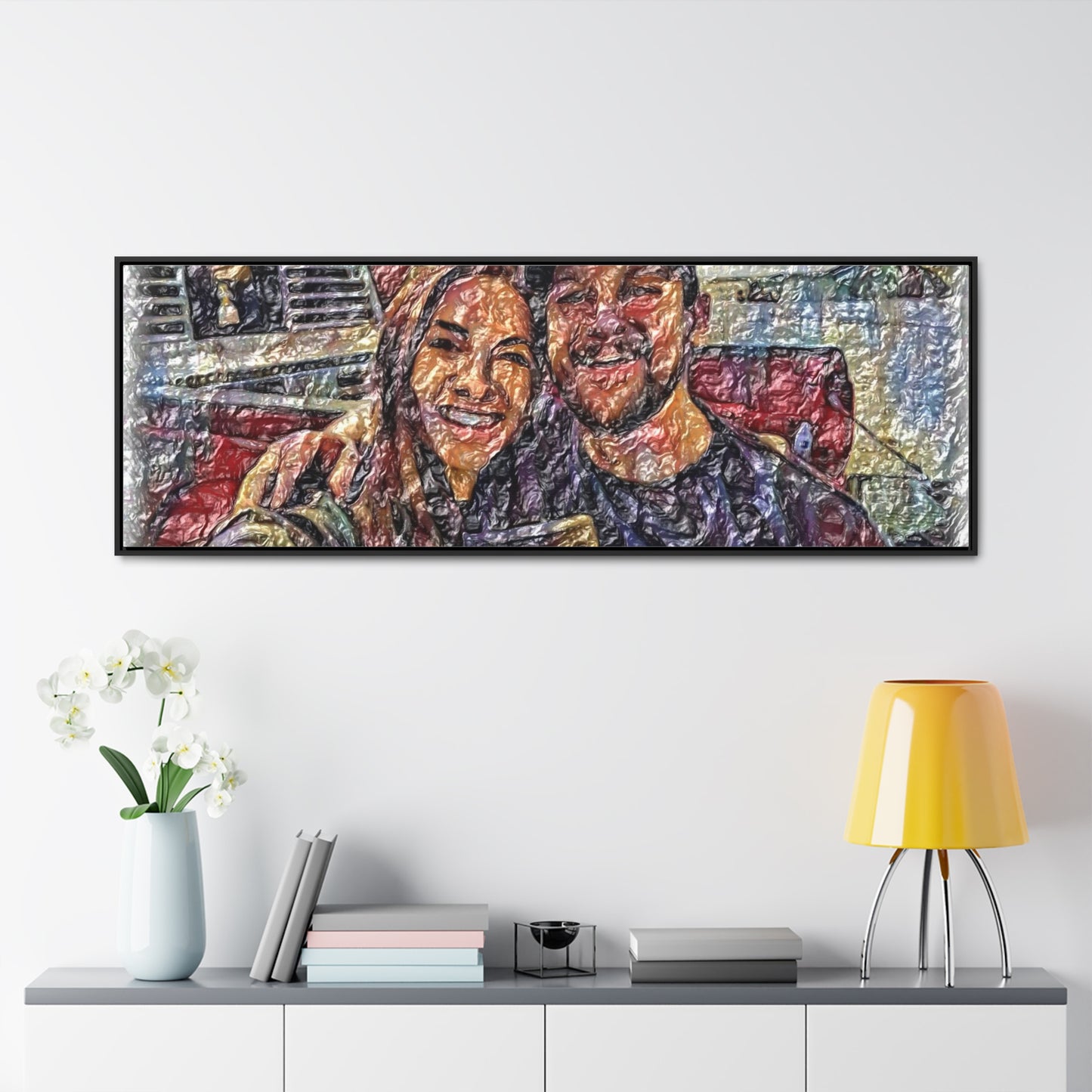 Gallery Canvas Wraps, Horizontal Frame ... "The Best Of Friends" ... Original Works ... December 2023 ... Central Idaho, USA.