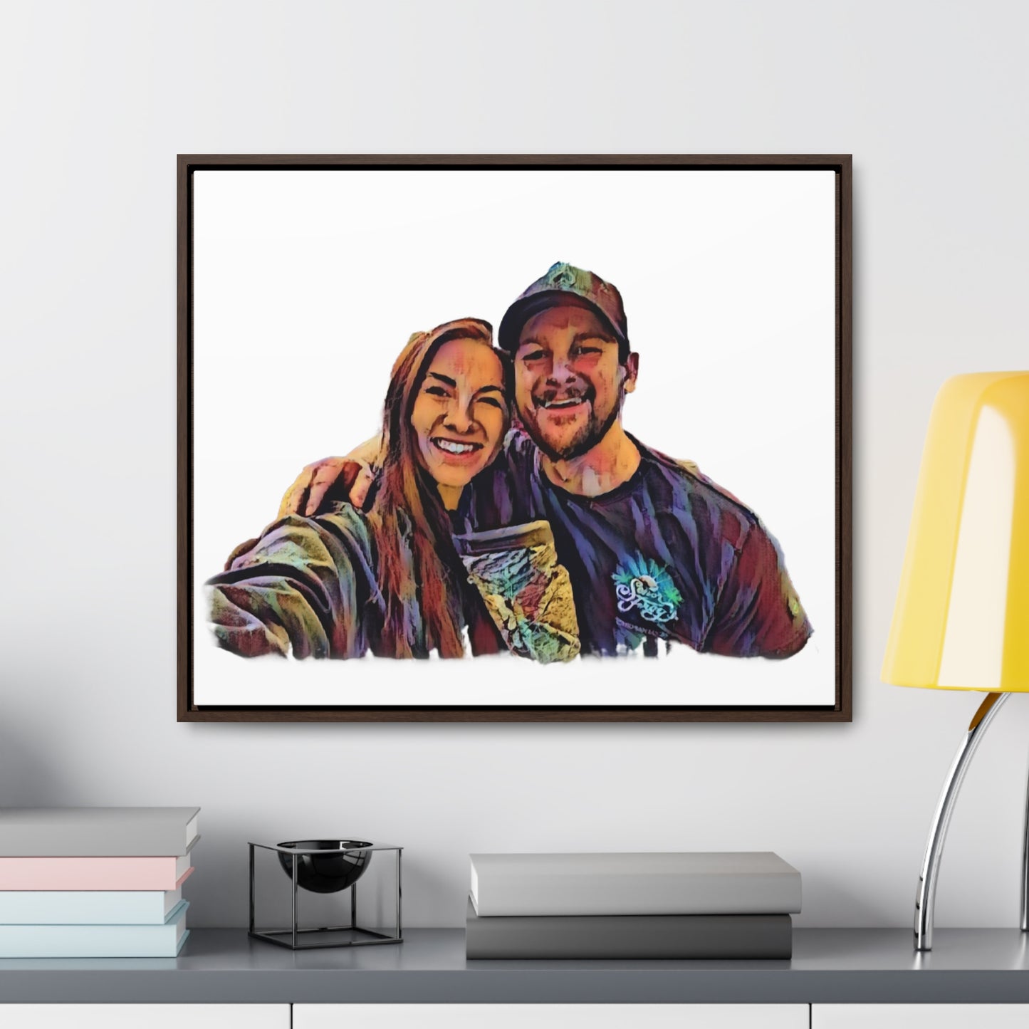 Gallery Canvas Wraps, Horizontal Frame ... "The Best Of Friends" ... Original Works ... December 2023 ... Central Idaho, USA.
