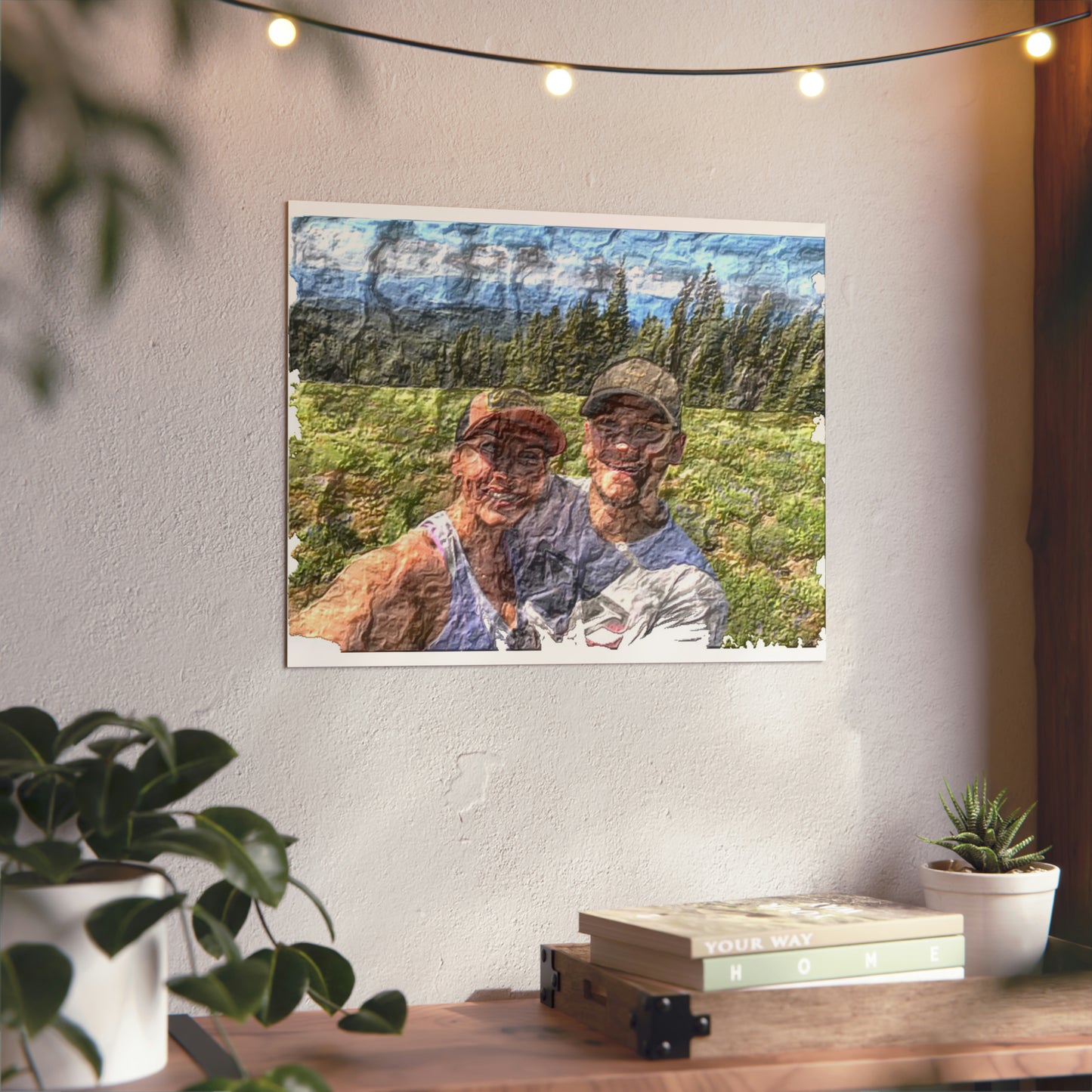 Aluminum Composite Panels ... "The Best Of Friends" ... Original Works ... December 2023 ... Central Idaho, USA.