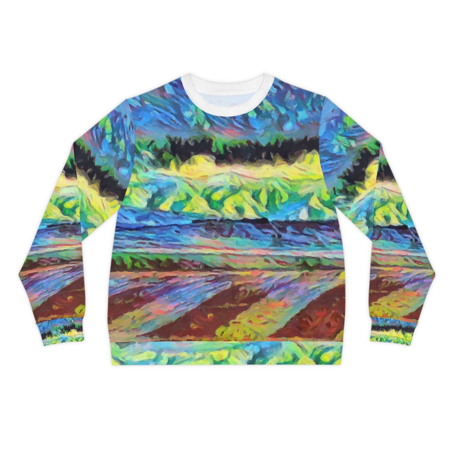 Lightweight Sweatshirt (AOP) ... On-The-Prairie .. "The Storm Is Brewing" ... Central Idaho: November 2023 ... Original Works  ...