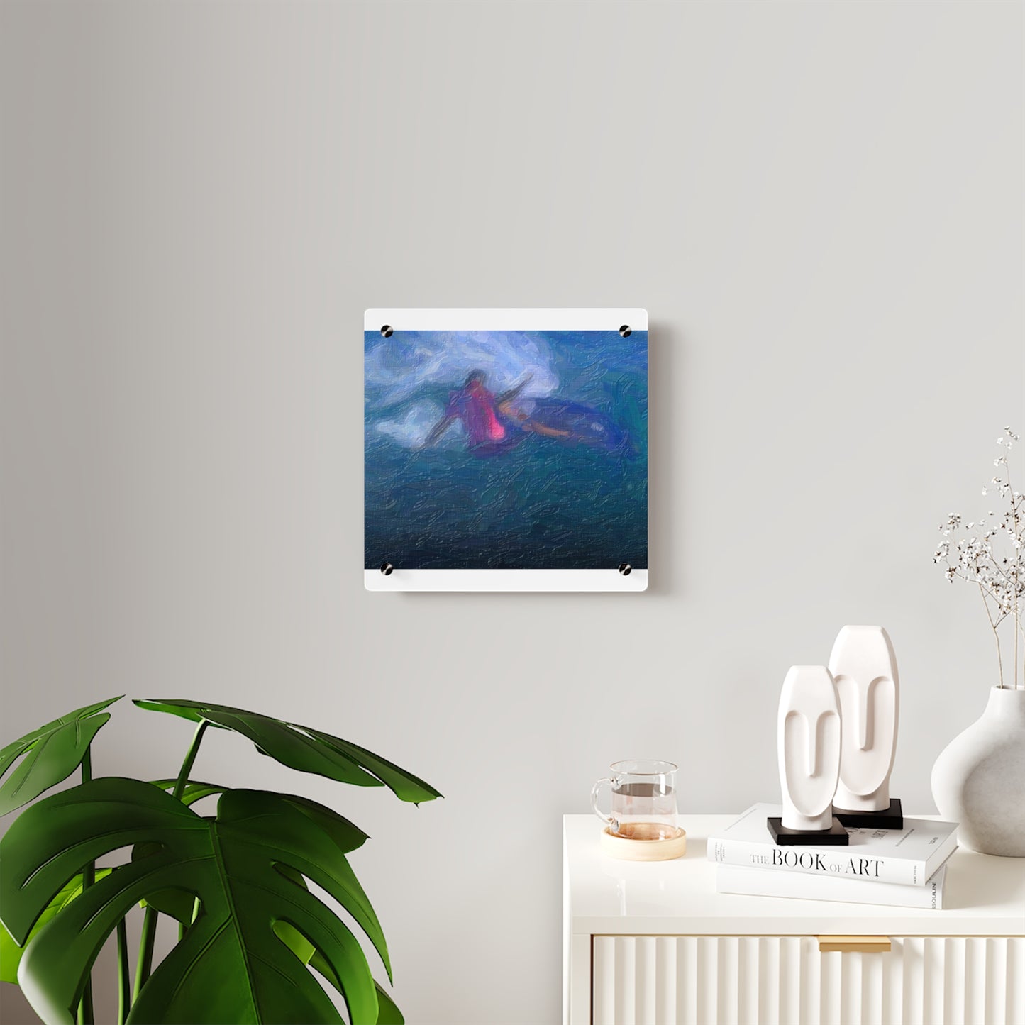 Acrylic Wall Art Panels ... Paris_2024_Surfing Competition-Tahiti_French-Polynesia .... 'Gabriel Medina World Campion Drops-In' ... Original Works ...